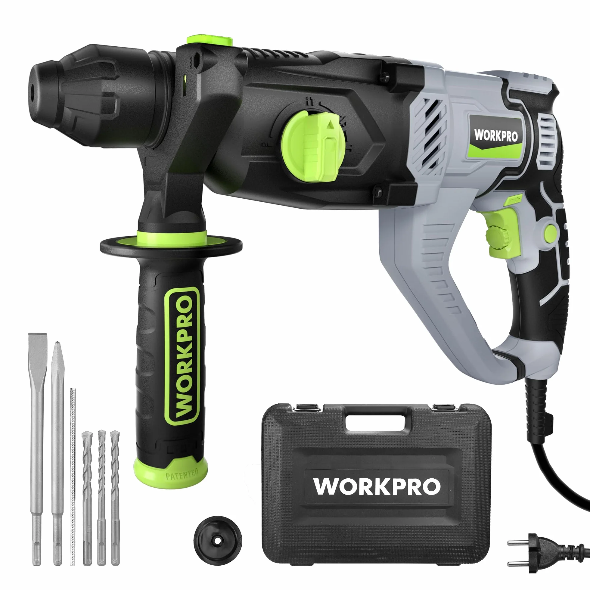 WORKPRO Lekki młot elektryczny 1050 W