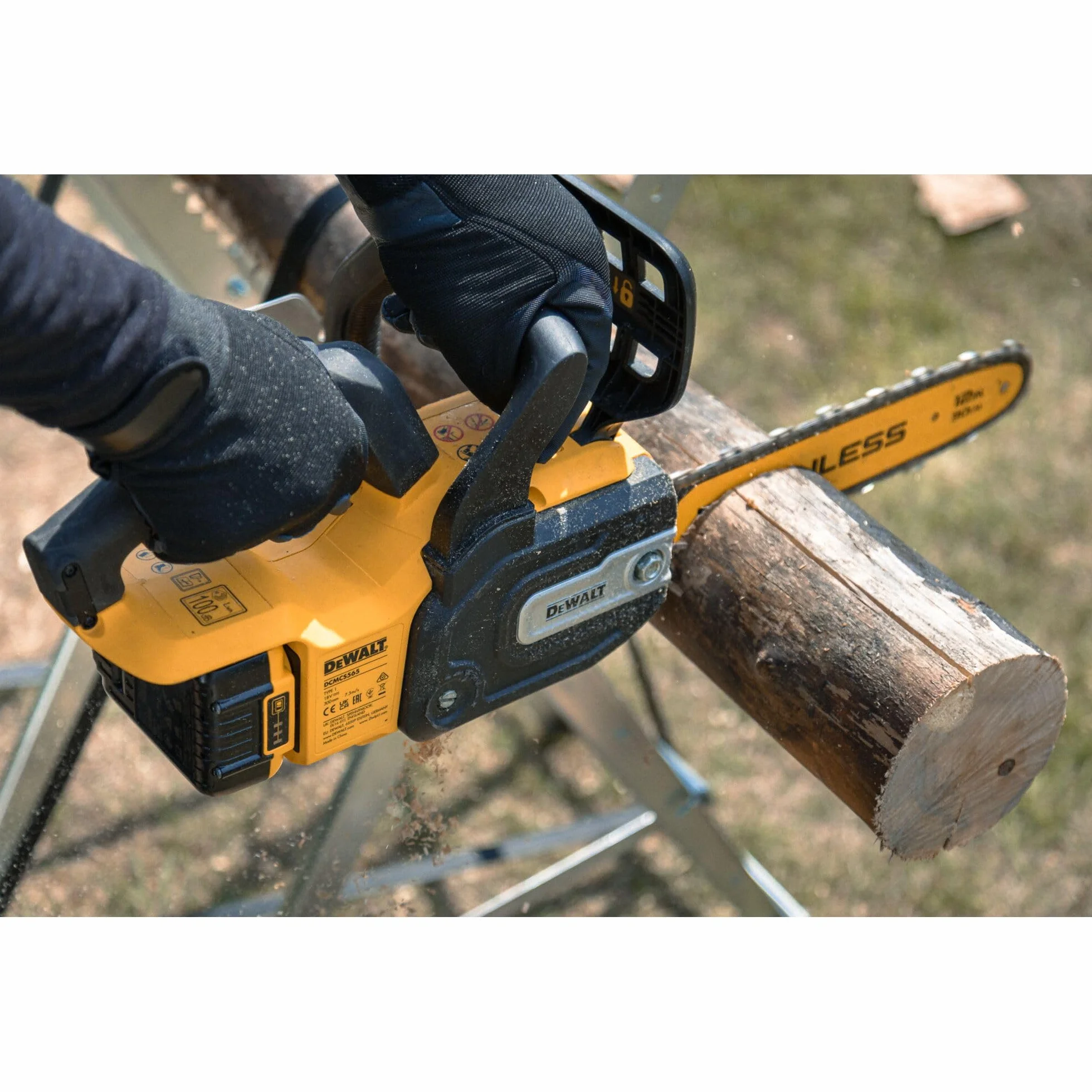 DEWALT 18V XR 30cm bezszczotkowa kompaktowa piła łańcuchowa - tylko narzędzie, DCMCS565N-XJ