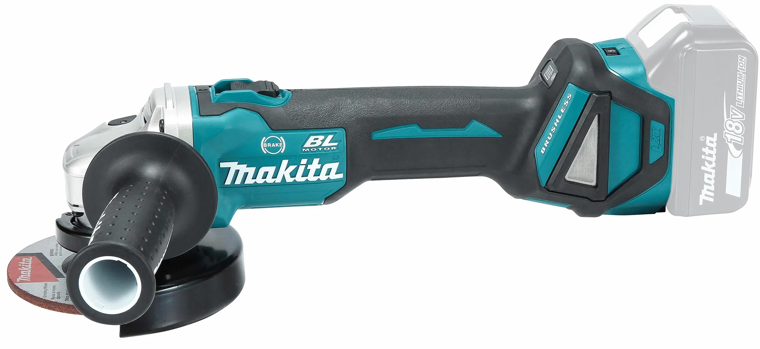 Makita Dga513Z Szlifierka, Zielony/Czarny, 125 mm