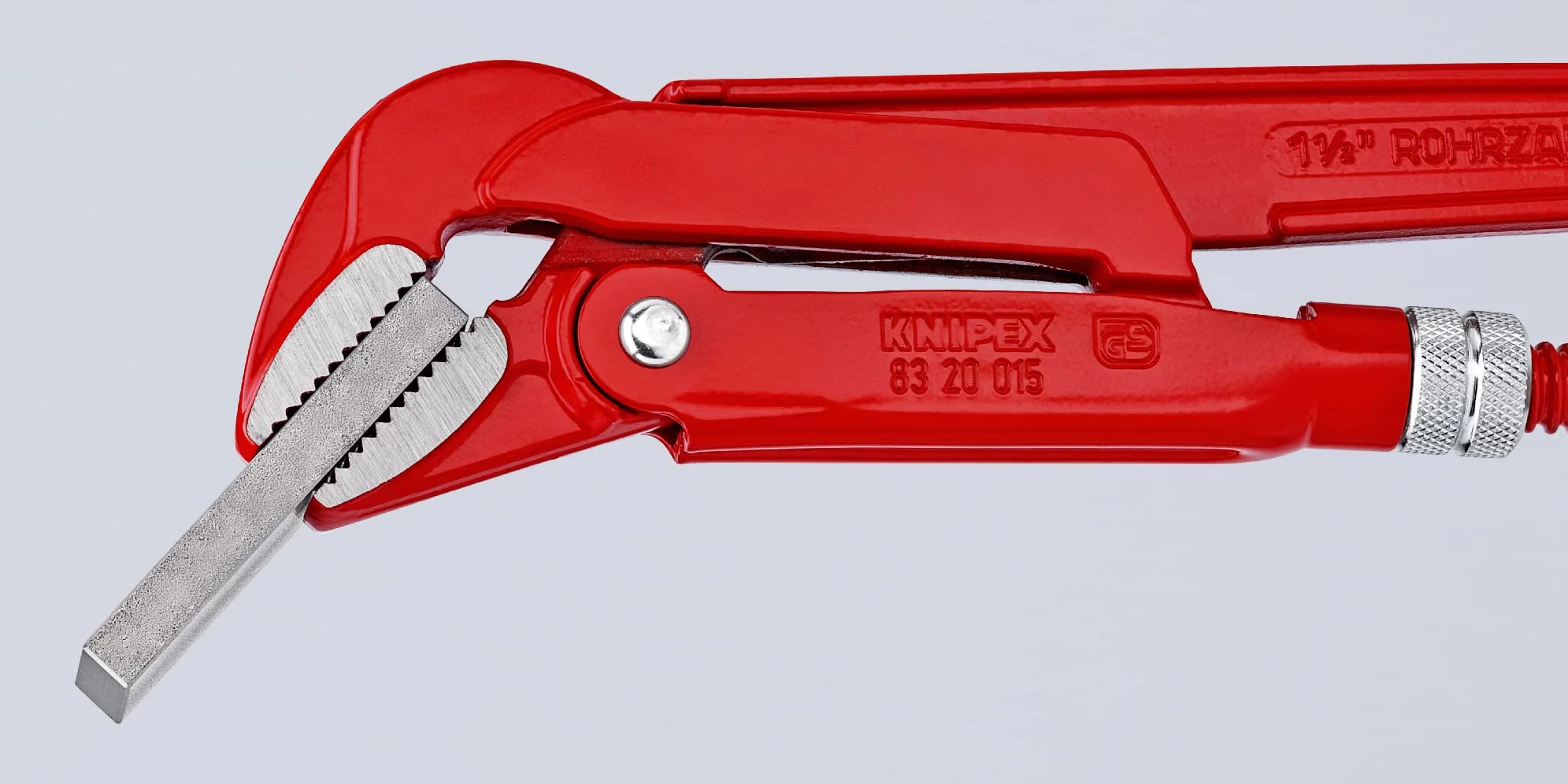 KNIPEX Klucz nastawny do rur 45° 570 mm 83 20 020