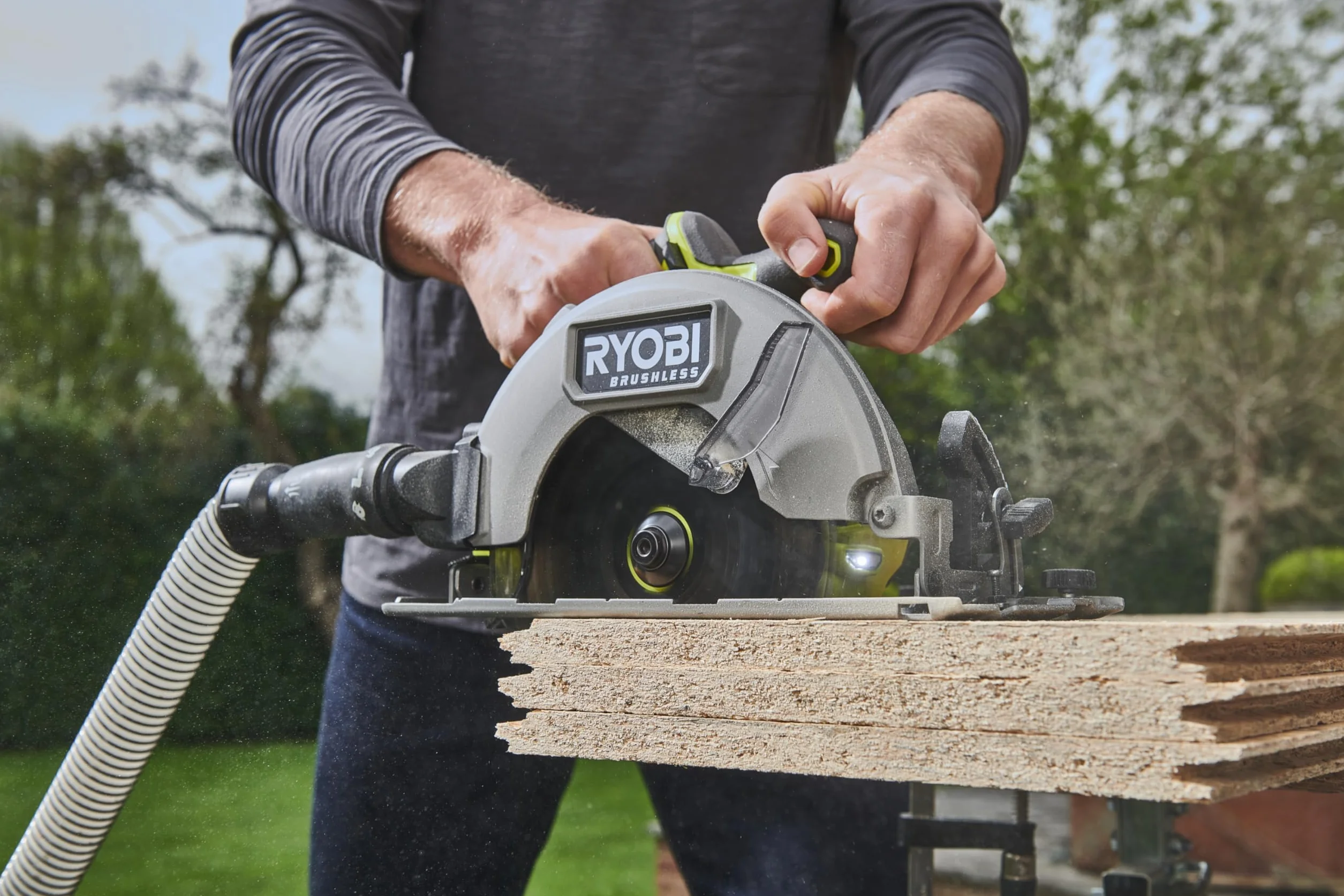 Ryobi RCS18BL-0 18V ONE+ Bezprzewodowa bezszczotkowa piła tarczowa 184 mm (nagie narzędzie)