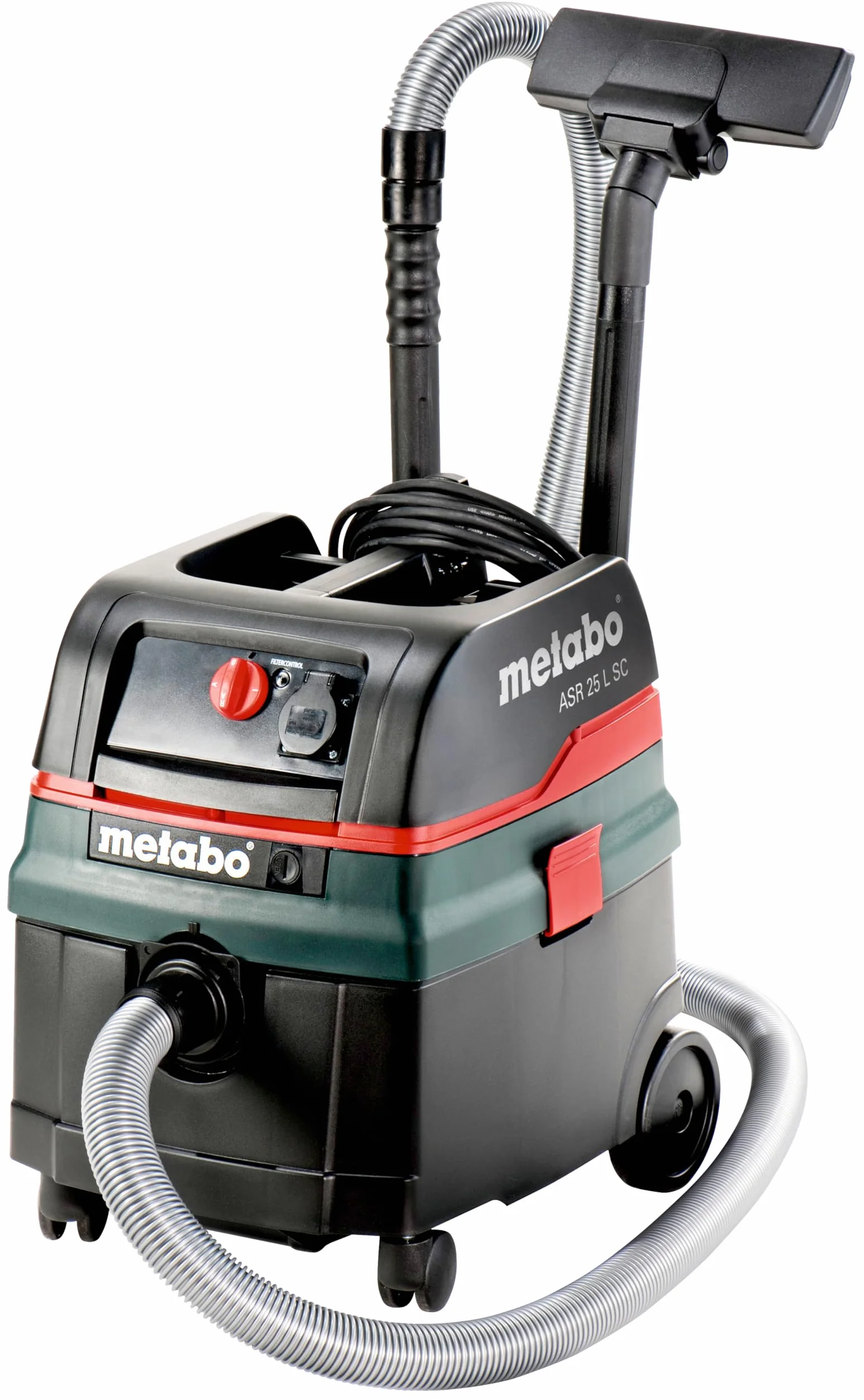 Metabo 602024000 Odkurzacz, Czarny/Zielony, ‎59,4 x 41 x 63 cm; 11 kg