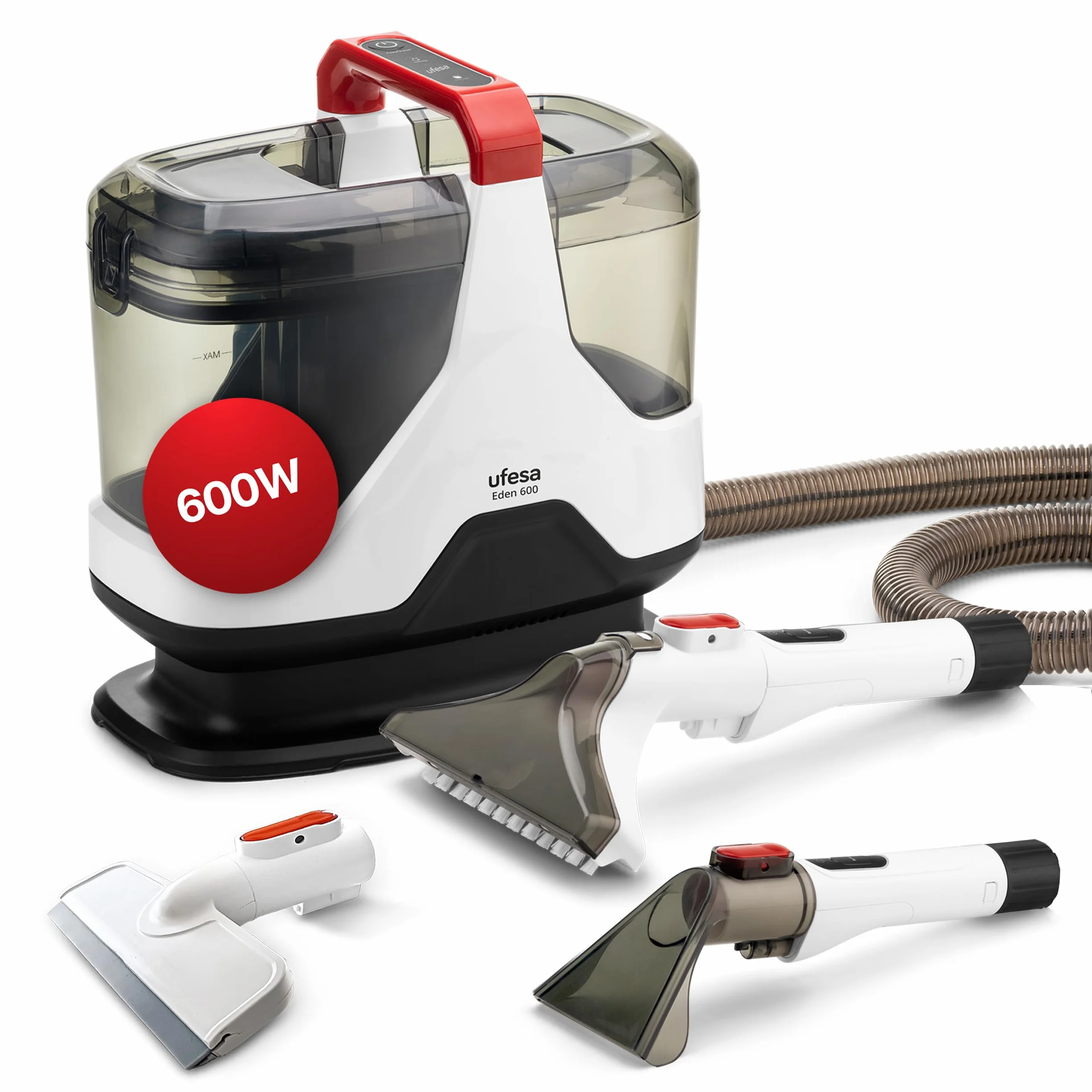 Ufesa Eden 600 Odkurzacz Wody Tapicerka 600 W Czyszczenie Sofy Samochodu Dywanów