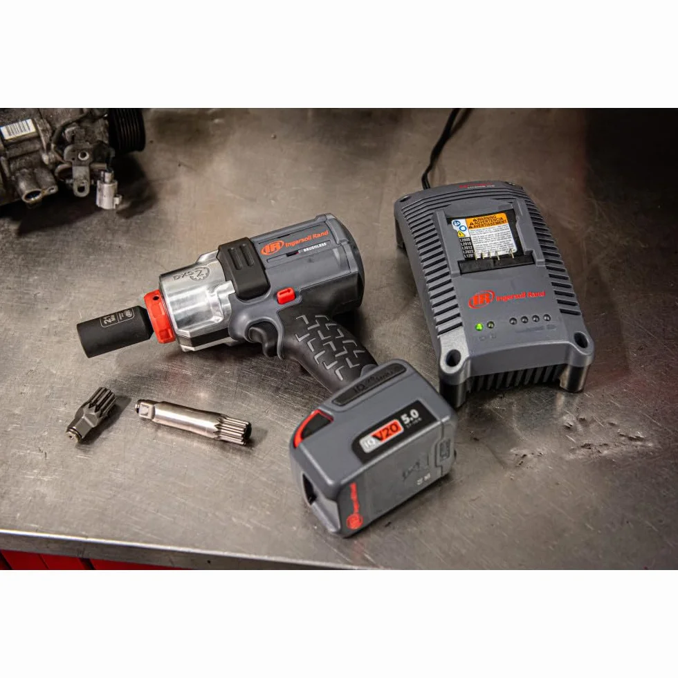 Ingersoll Rand W7153-K22B-EU DXS2 Klucz Udarowy Akumulatorowy 20V, Zestaw 2 Baterie, 2170 Nm, Pierścień