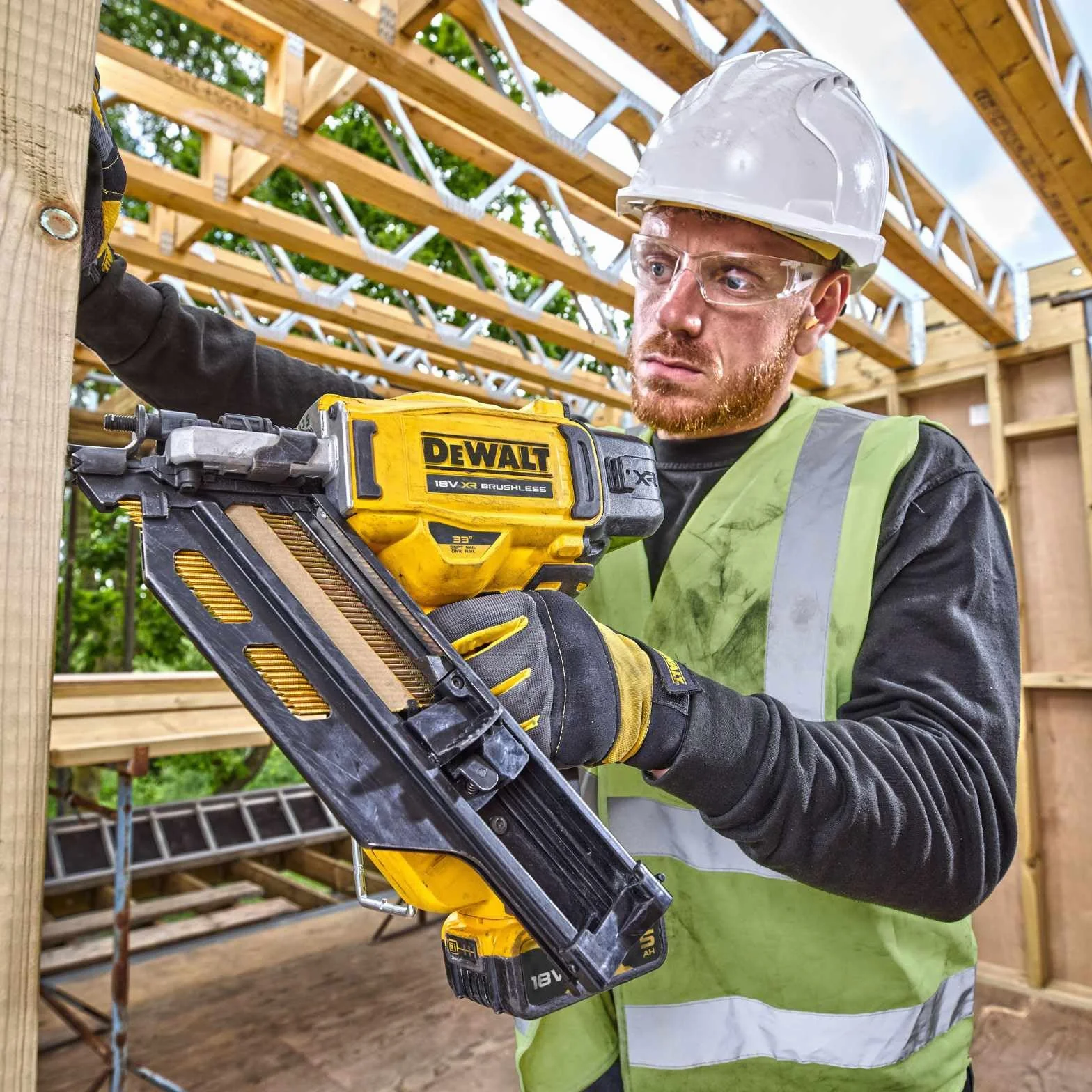 DEWALT DCN930N-XJ 18V XR bezszczotkowa gwoździarka do oprawy nowej generacji, goła jednostka