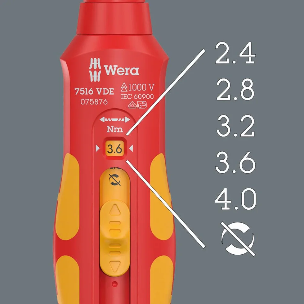 Wkrętak dynamometryczny 7516 VDE Kraftform Safe-Torque Speed 7508