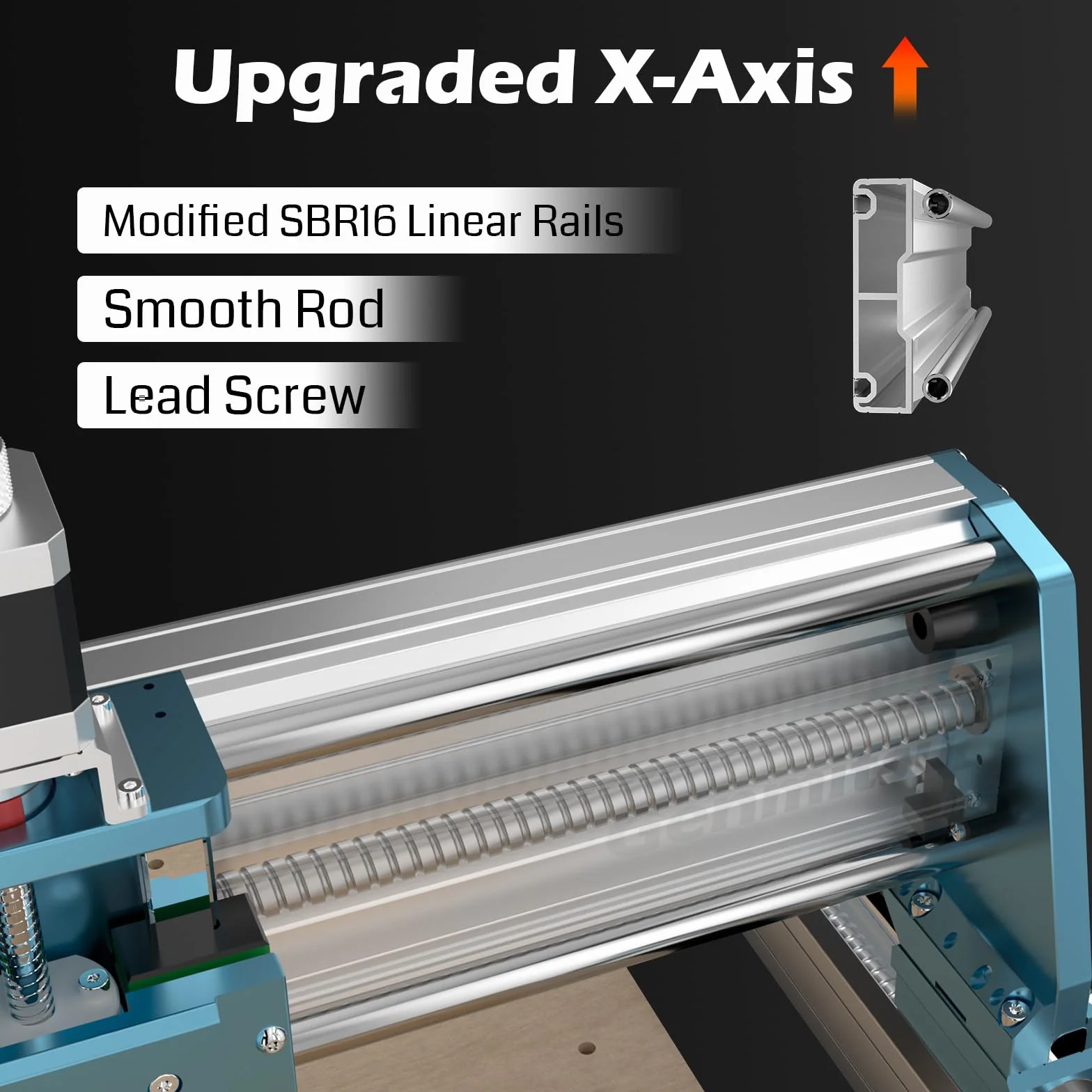Genmitsu 4040-PRO MAX Maszyna CNC 710 W 3-osiowa do grawerowania drewna metalu akrylu