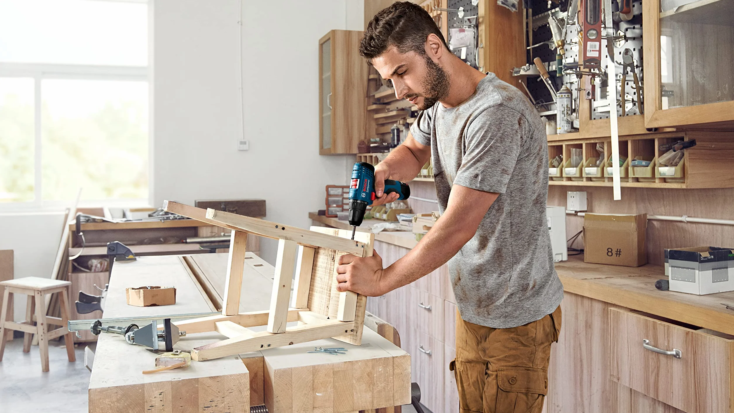 Bosch Professional GSR 120-LI akumulatorowa wiertarko-wkrętarka 12V 2.0Ah
