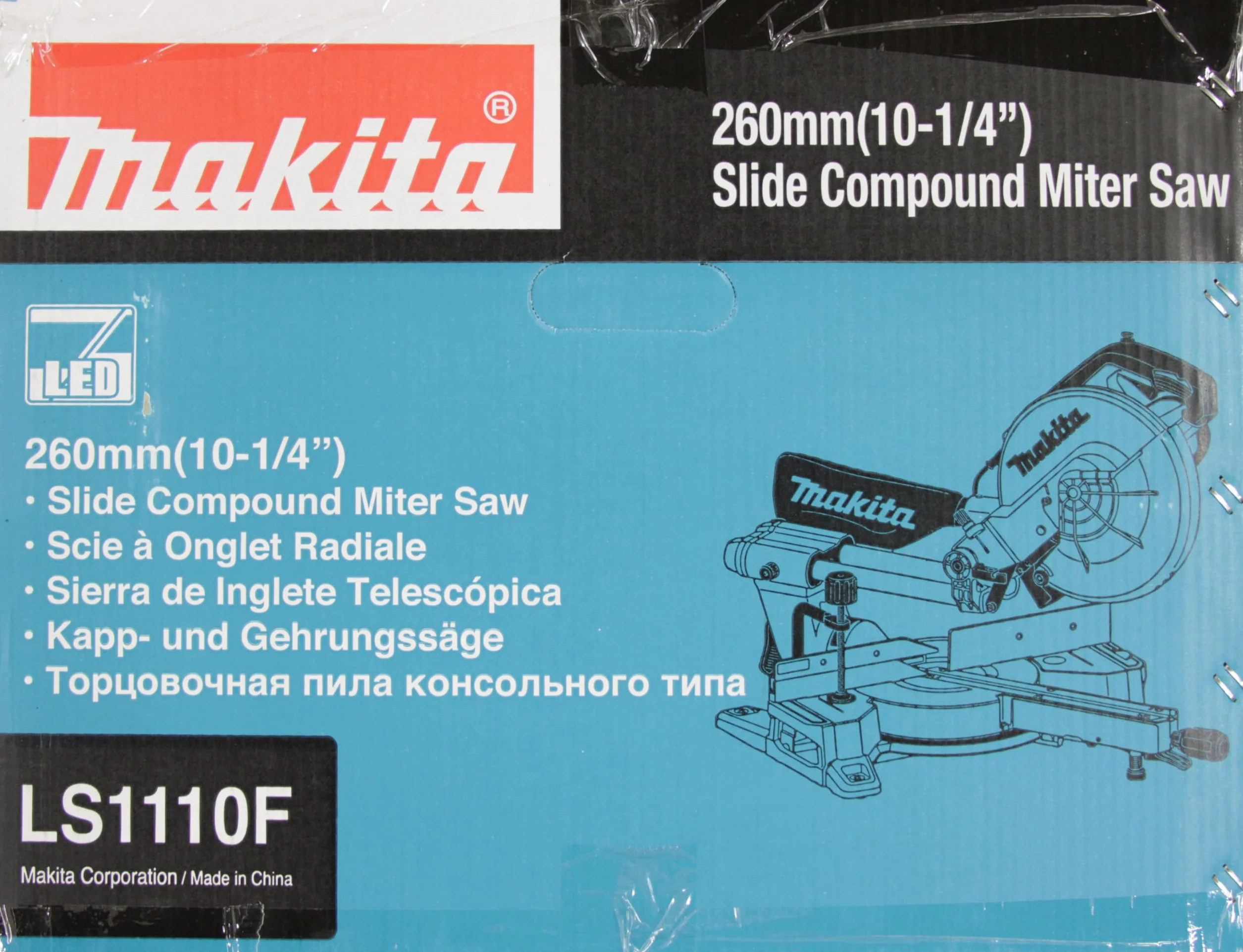 Pilarka Ukośna Ls1110F, 260 Mm (Niebieska, 1450 W)