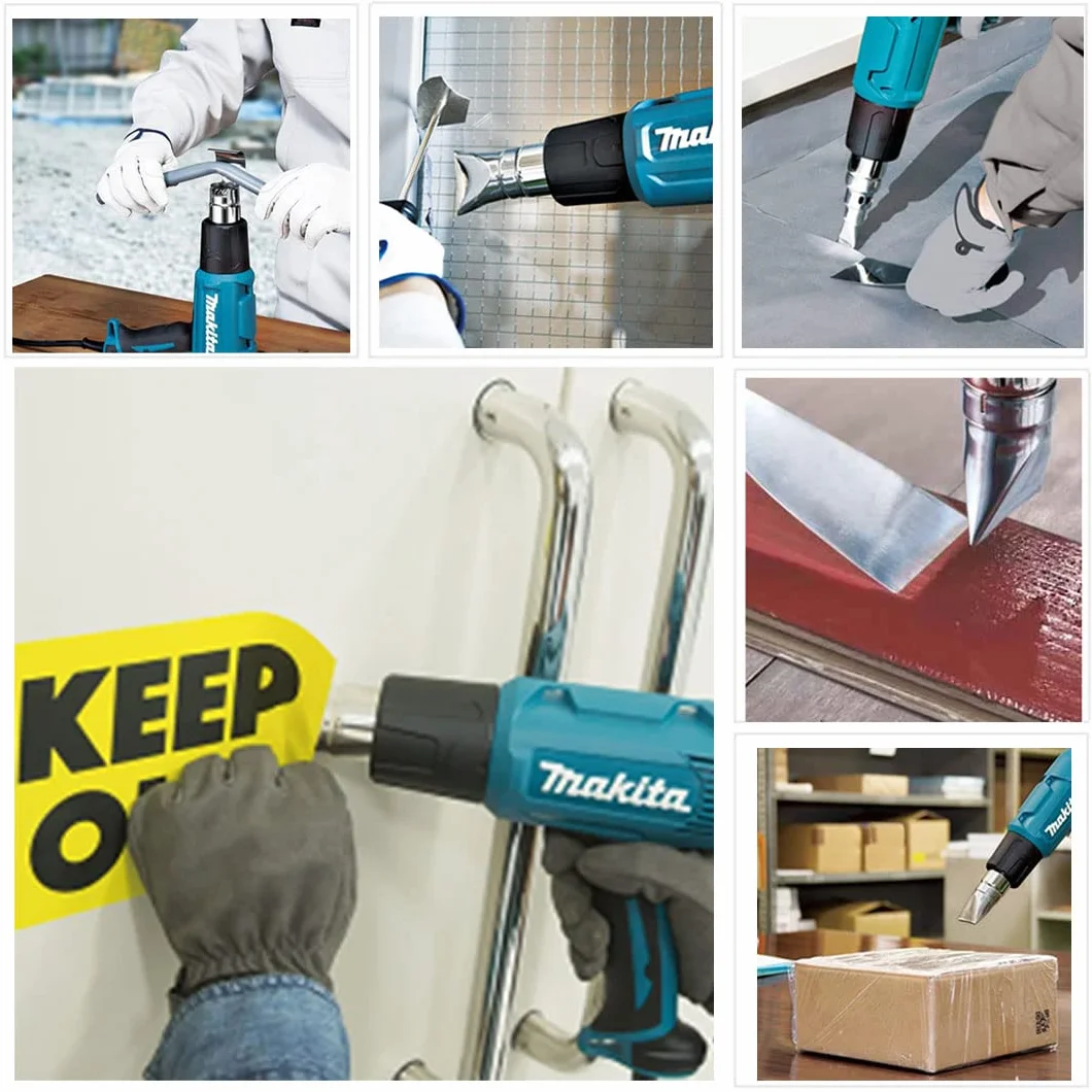 Makita Hg5030K Opalarka, Czarny/Niebieski, ‎15 x 20 x 10 cm