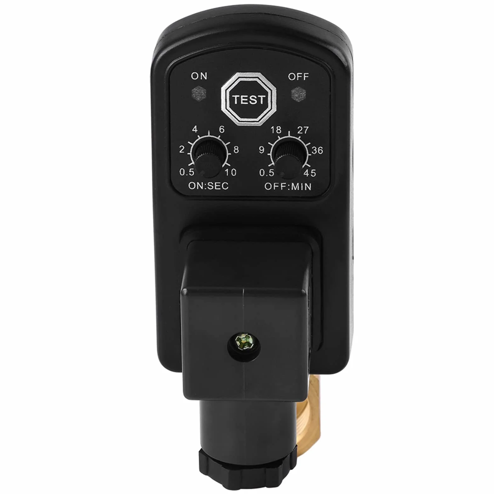 G1/2 DN15 Automatyczny Elektroniczny Czasowy Zawór Spustowy Automatyczny Zawór Spustowy Mosiężny Elektroniczny Automatyczny Zawór Spustowy do Zarządzania Kondensatem Sprężarki(AC 230V)
