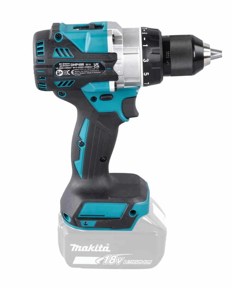 Makita DHP486Z Wiertarko-Wkrętarka Udarowa 18 V, Bez Akumulatora, bez Ładowarki