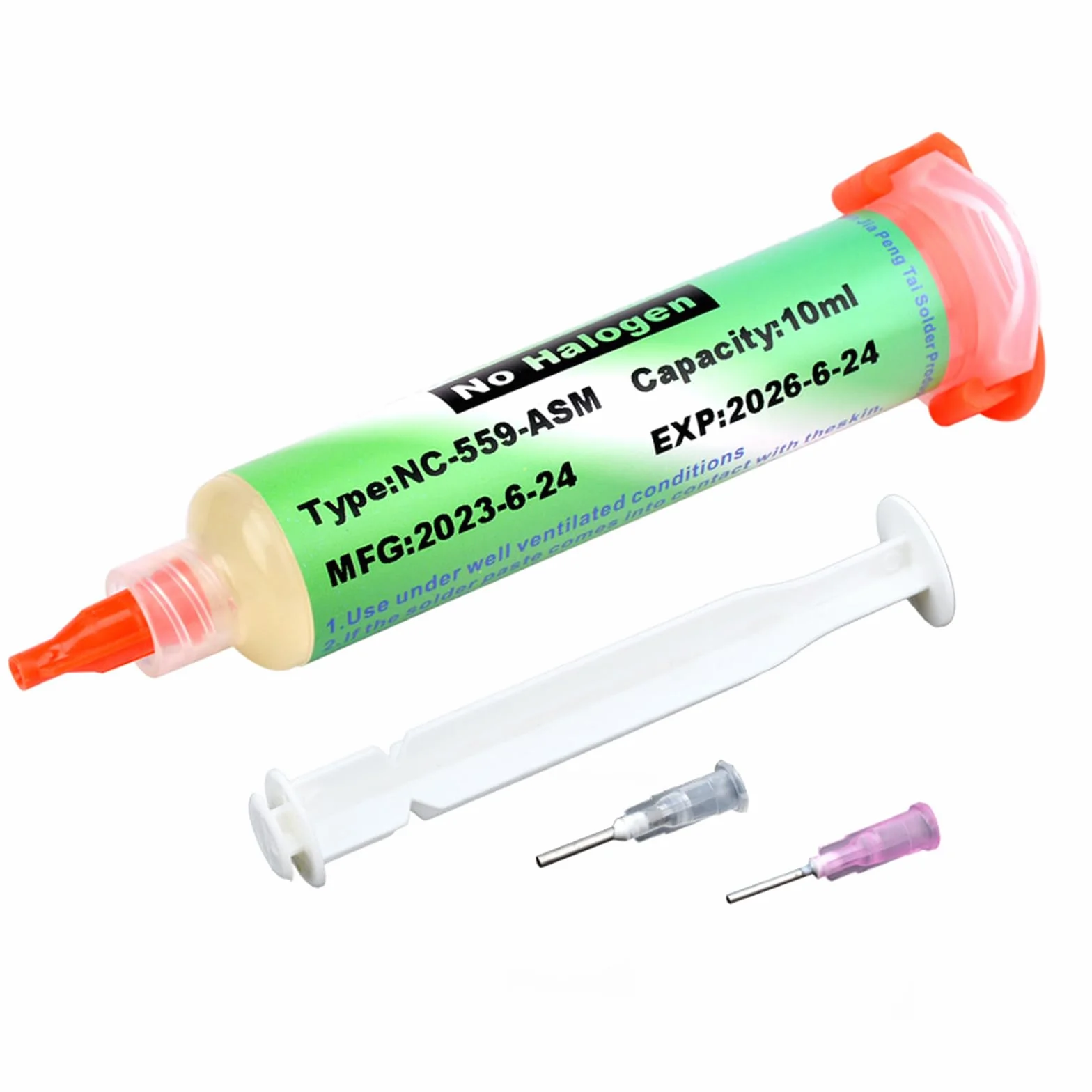 Płyn lutowniczy do lutowania cynowego, płynu, pasty lutowniczej, pasty lutowniczej, nie czyścić spoiny płynem, z prętem oporowym, 138 ℃ (10 ml)