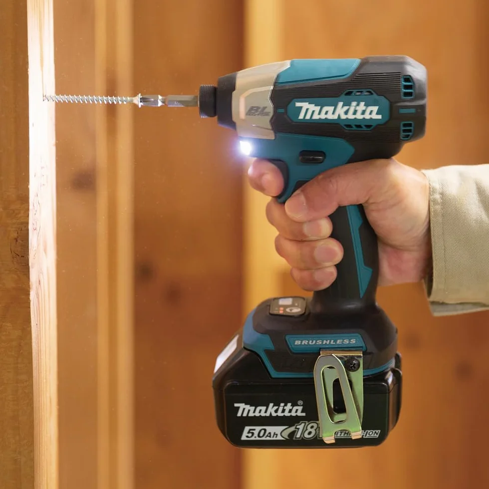 Makita Wkrętarka Udarowa 18 V Czarny/Niebieski