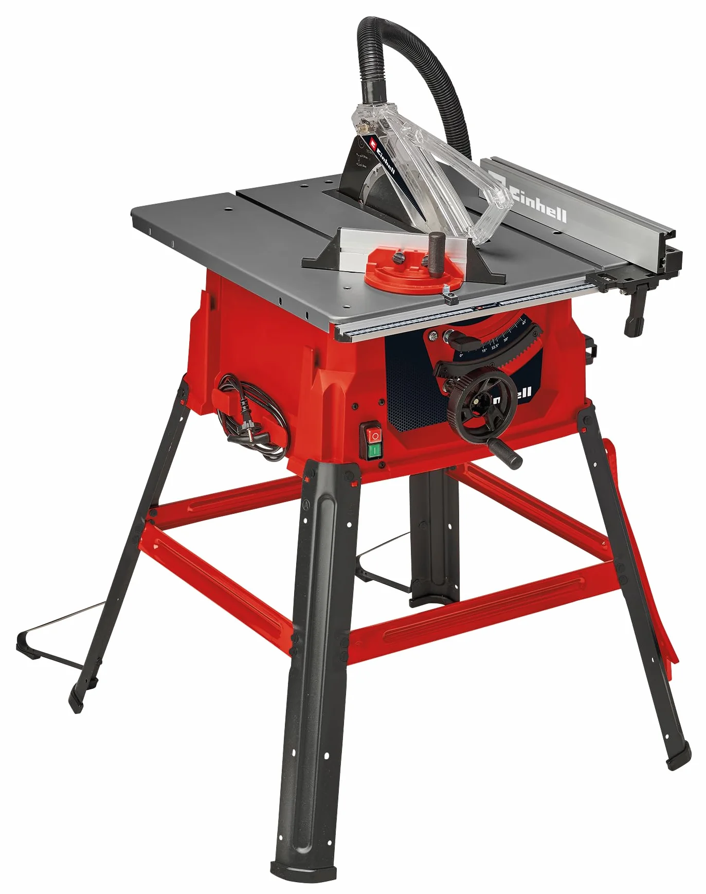 Einhell Pilarka stołowa TC-TS 2025/3 eco (maks. 2000 W, ogranicznik kątowy, ogranicznik równoległy, przyłącze ssące na obudowie i ochrona ostrza, w tym ostrze z węglików spiekanych)