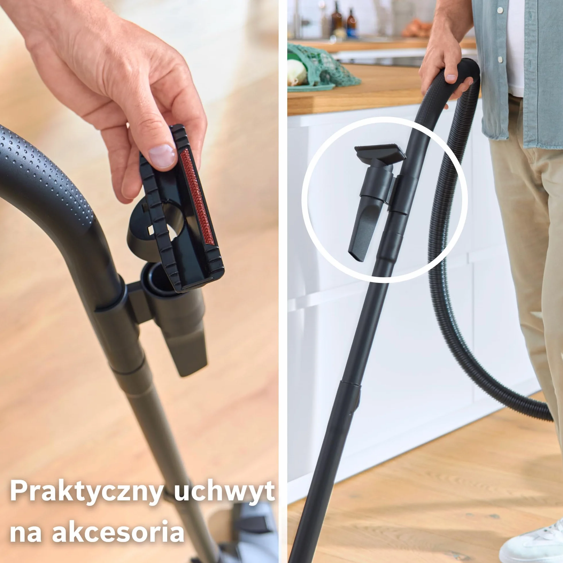 Bosch Serie 4, odkurzacz workowy, kompaktowy, lekki, worek na kurz XL 4 l, promień działania 10 m, higieniczny filtr PureAir, niemiecka jakość, BGB38RD2, czerwony