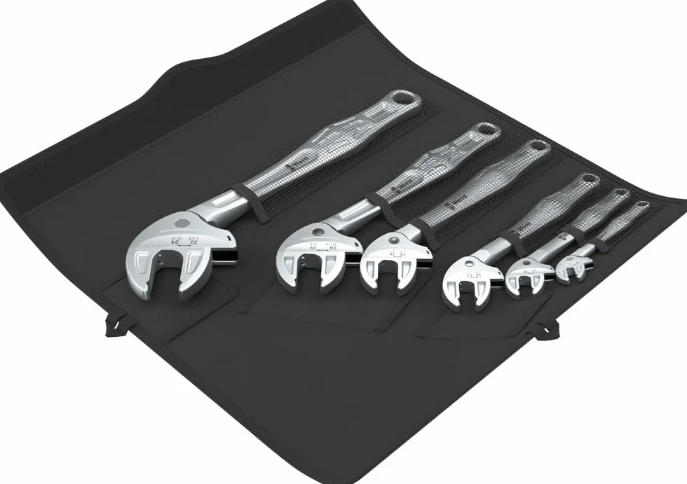 Zestaw samonastawnych kluczy płaskich z grzechotką 6004 Joker 6 Set 1, 6 części