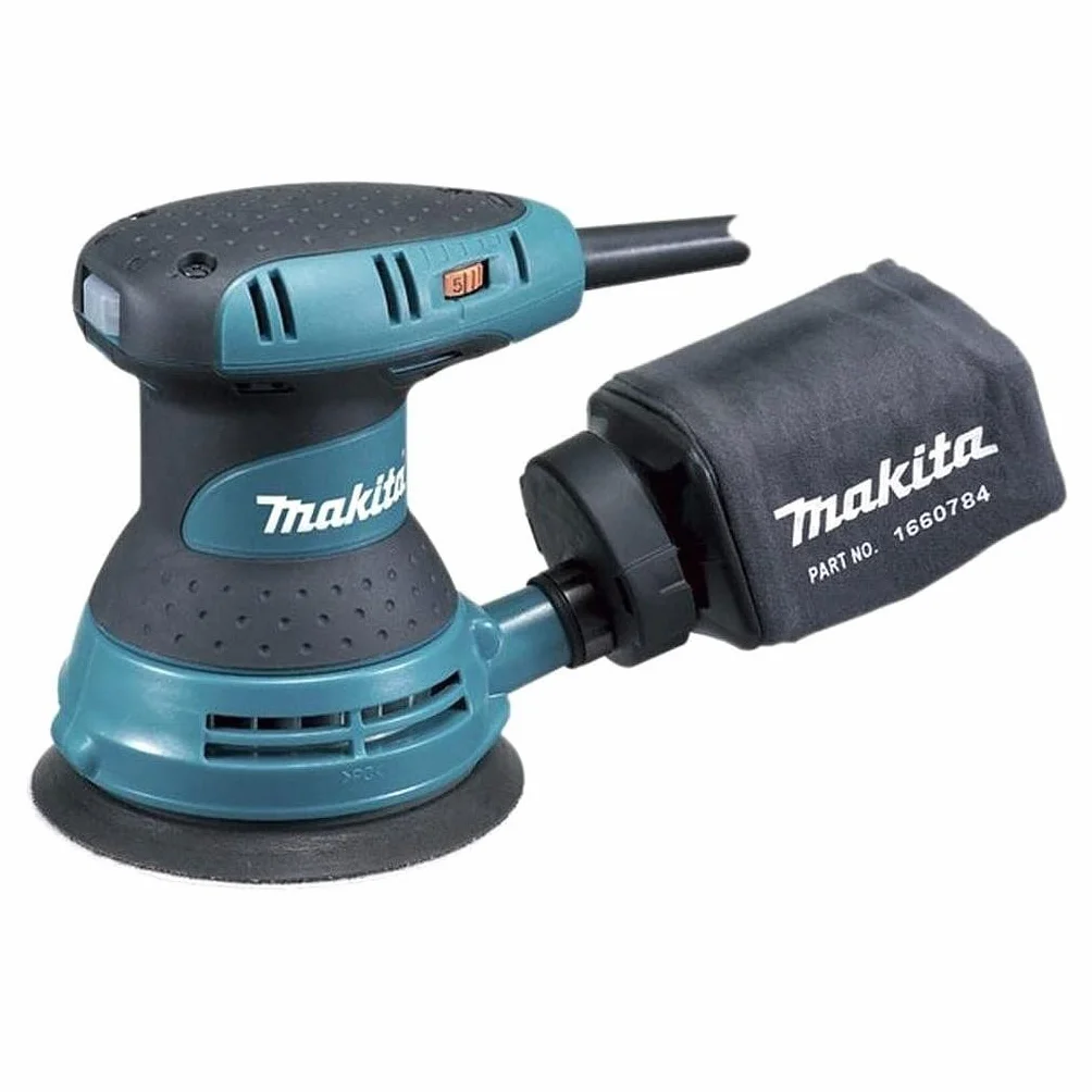 Makita Bo5031 Szlifierka, Szary/Niebieski, 12,3 x 15,3 x 15,3 cm
