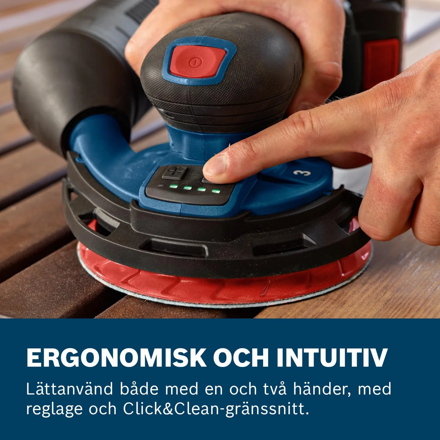 Bosch Professional GEX 18V-150-3 akumulatorowa szlifierka z L-BOXX 162