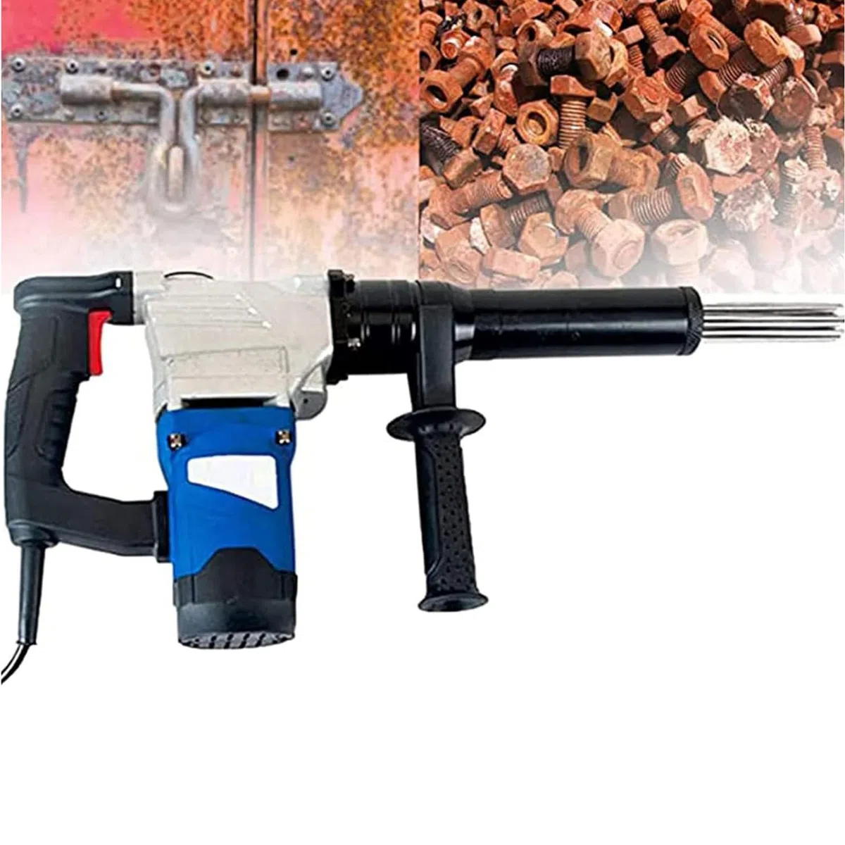 Ręczny elektryczny skaler igły, pneumatyczne pneumatyczne pistolet o 1100 W igła typ igły rdzeniowe rdzeniowe wyczerpanie pistoletu spawalnia maszyna czyszcząca Cleaning