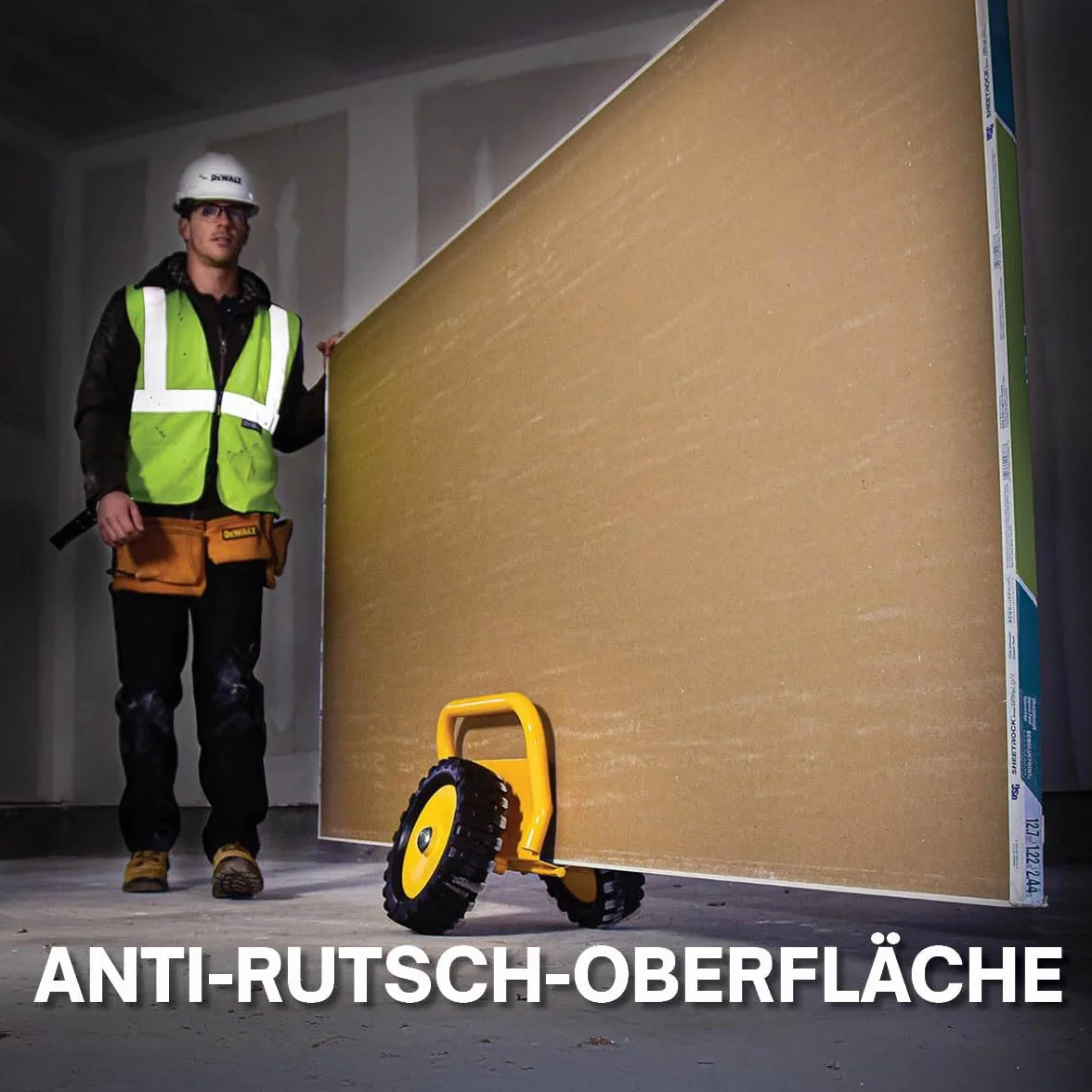 Dewalt DXWT-200 Wózek Transportowy 35x45x42 cm 4 kg Czarny/Żółty
