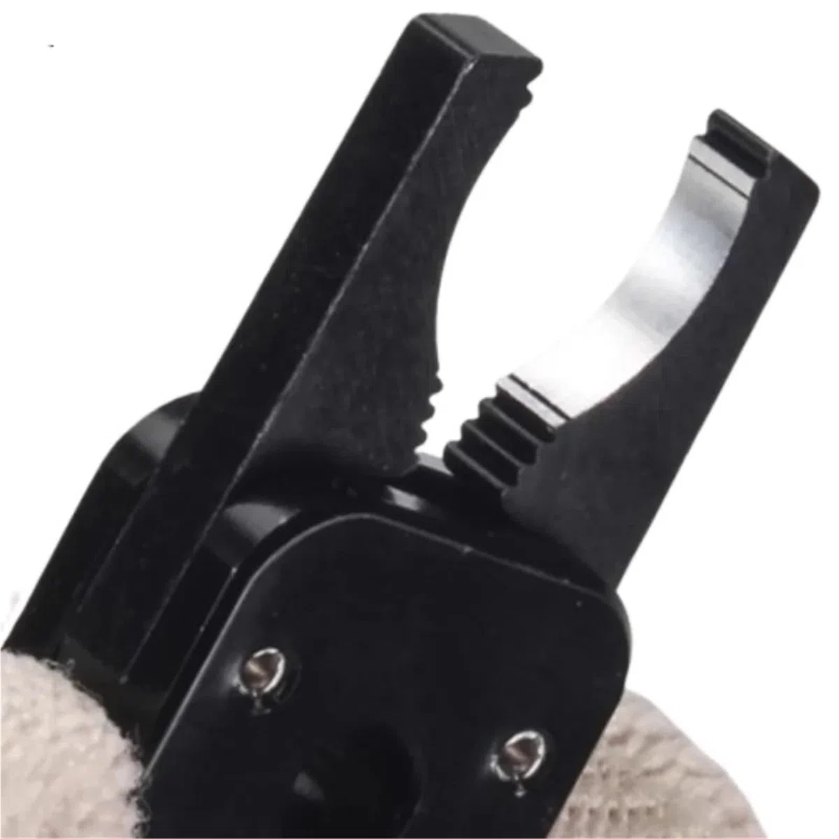 Mini Pneumatyczny zacisk J1080/1060, akcesoria do manipulatorów, zacisk mechaniczny Mini-A Mini-B/C. Chwytak z rozpylaczem wodnym do robotyki przemysłowej (czerwony, 1 szt.)