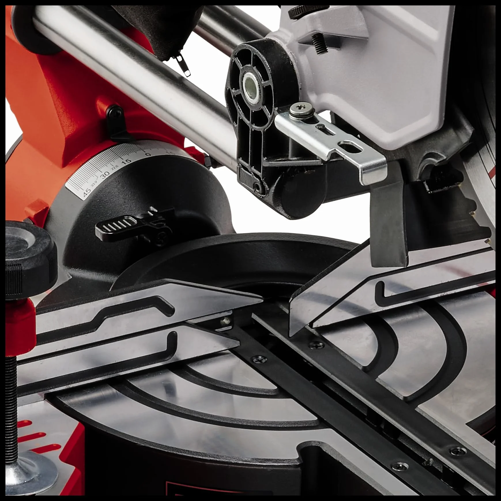 Einhell Pilarka ukośna TE-SM 10 L Dual (2100 W, Ø 254 mm, szerokość cięcia 305 mm, głębokość cięcia 85 mm, laser liniowy, kątowa z łbem dwustronnym)