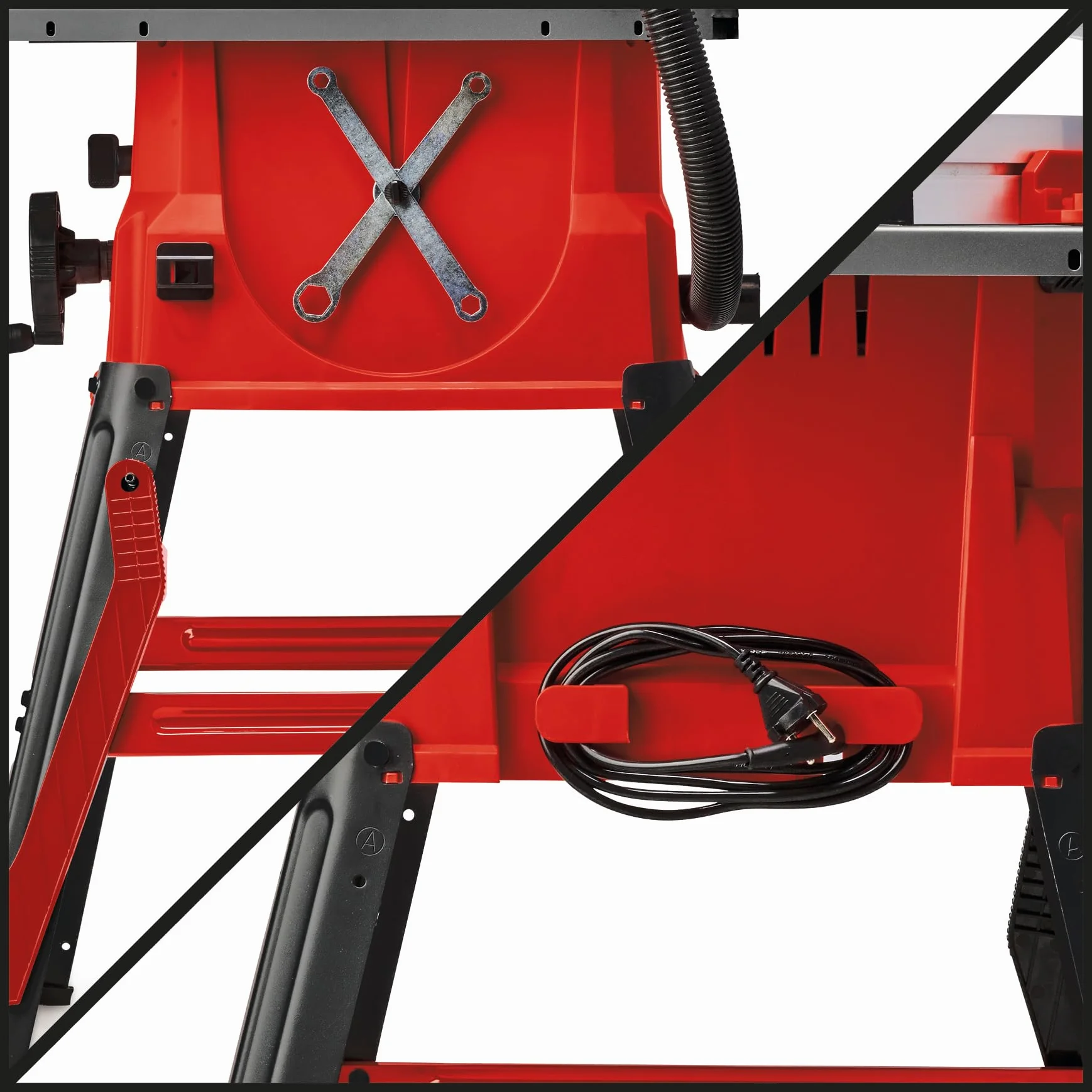 Einhell Pilarka stołowa TC-TS 2025/3 eco (maks. 2000 W, ogranicznik kątowy, ogranicznik równoległy, przyłącze ssące na obudowie i ochrona ostrza, w tym ostrze z węglików spiekanych)