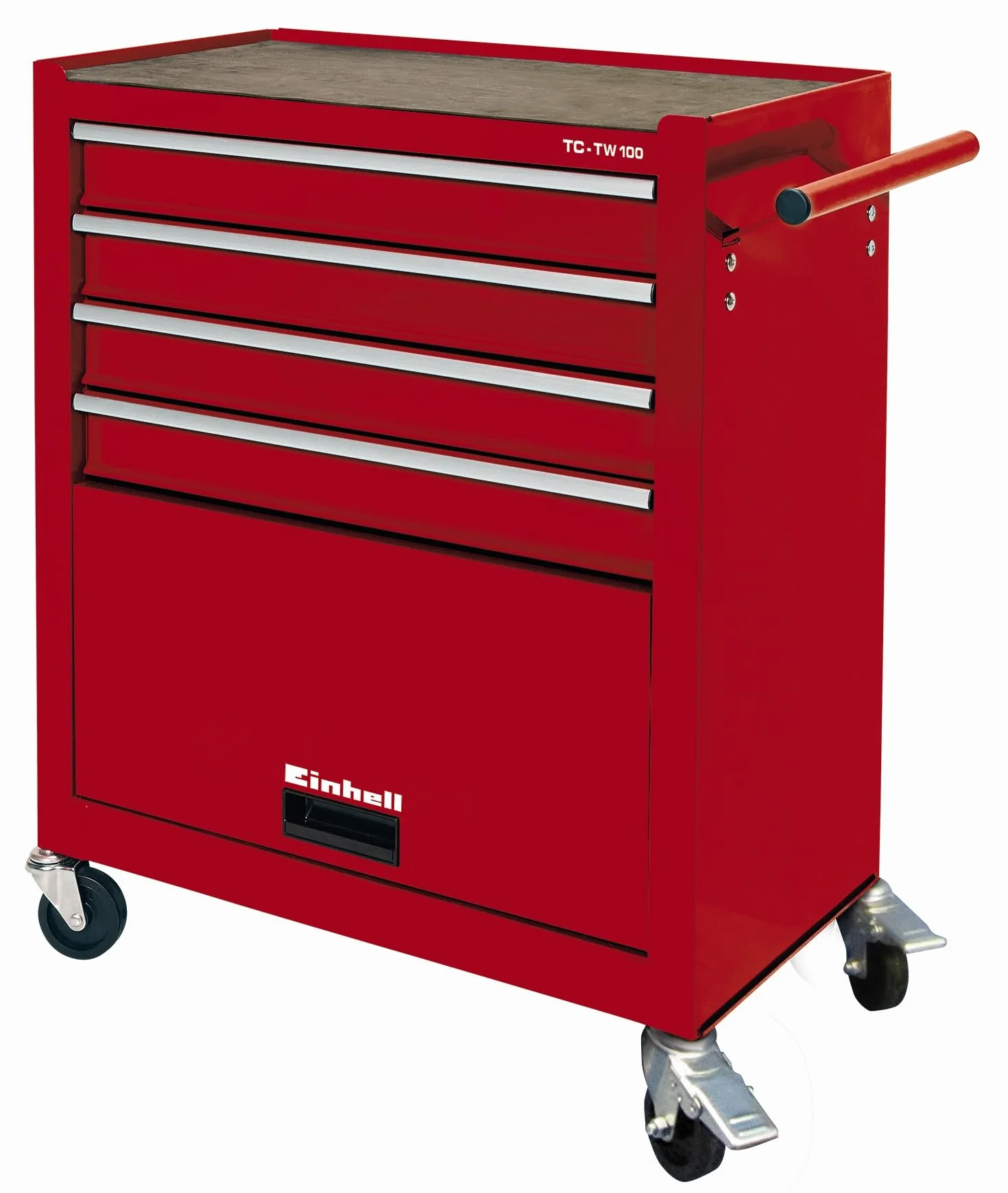 Einhell Tc-Tw 100 Wózek Narzędziowy, Czerwony, Do 75 kg