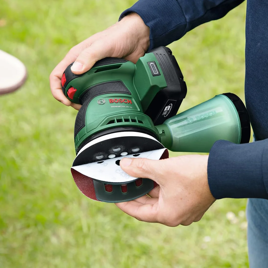 Bosch Akumulatorowa szlifierka mimośrodowa UniversalOrbit 18V-20 125 mm 18V system