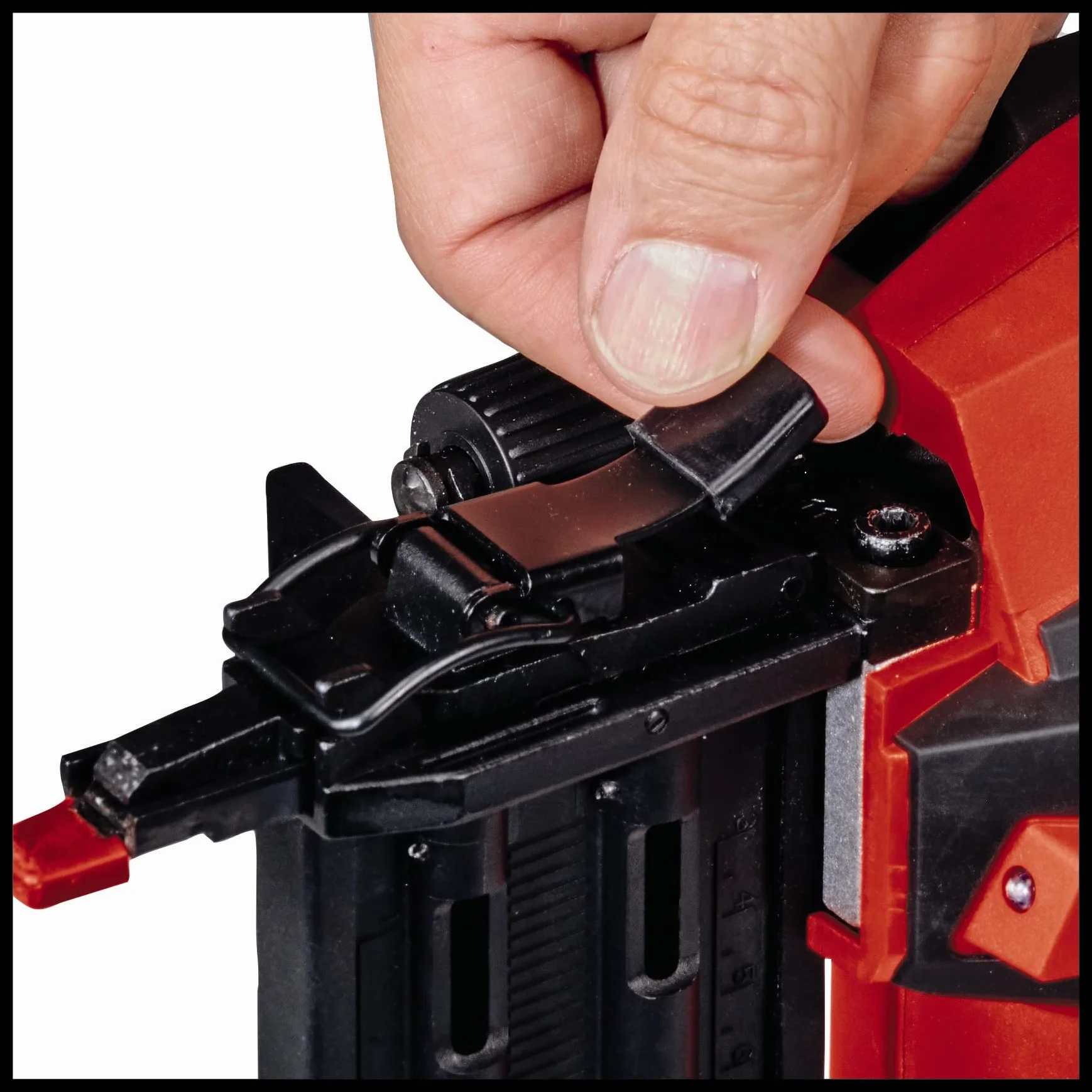 Einhell Fixetto 18/50 N Power X- Change Gwoździarka, Czerwony, ‎29 x 26 x 26 cm