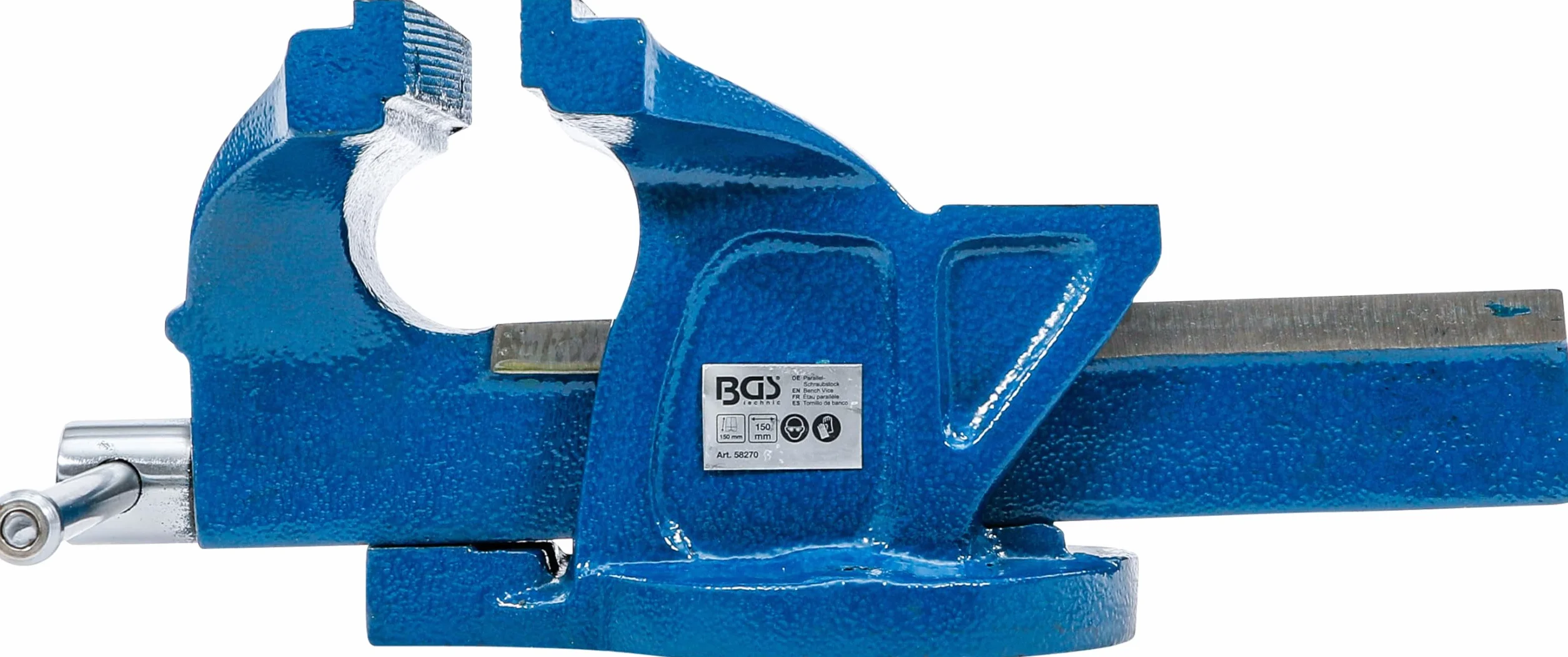 BGS 58270 | Imadło równoległe | szczęki mocujące 150 mm