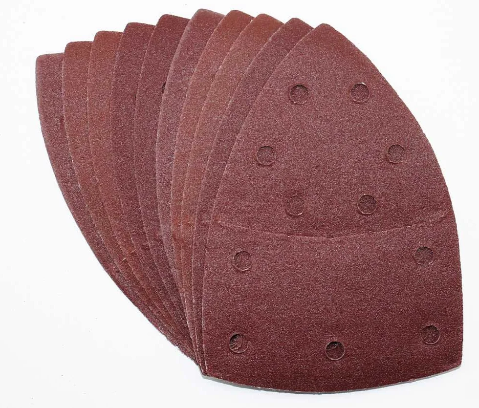 120 sztuk arkuszy szlifierskich na rzep SBS 105 x 152 mm, ziarnistość 20 x 40/60/80/120/180/240 do szlifierek wielofunkcyjnych Bosch PSM 200 AGE, PSM 160 A, PSM 100 A, PSM 80 A, Prio, Ventaro, Skil
