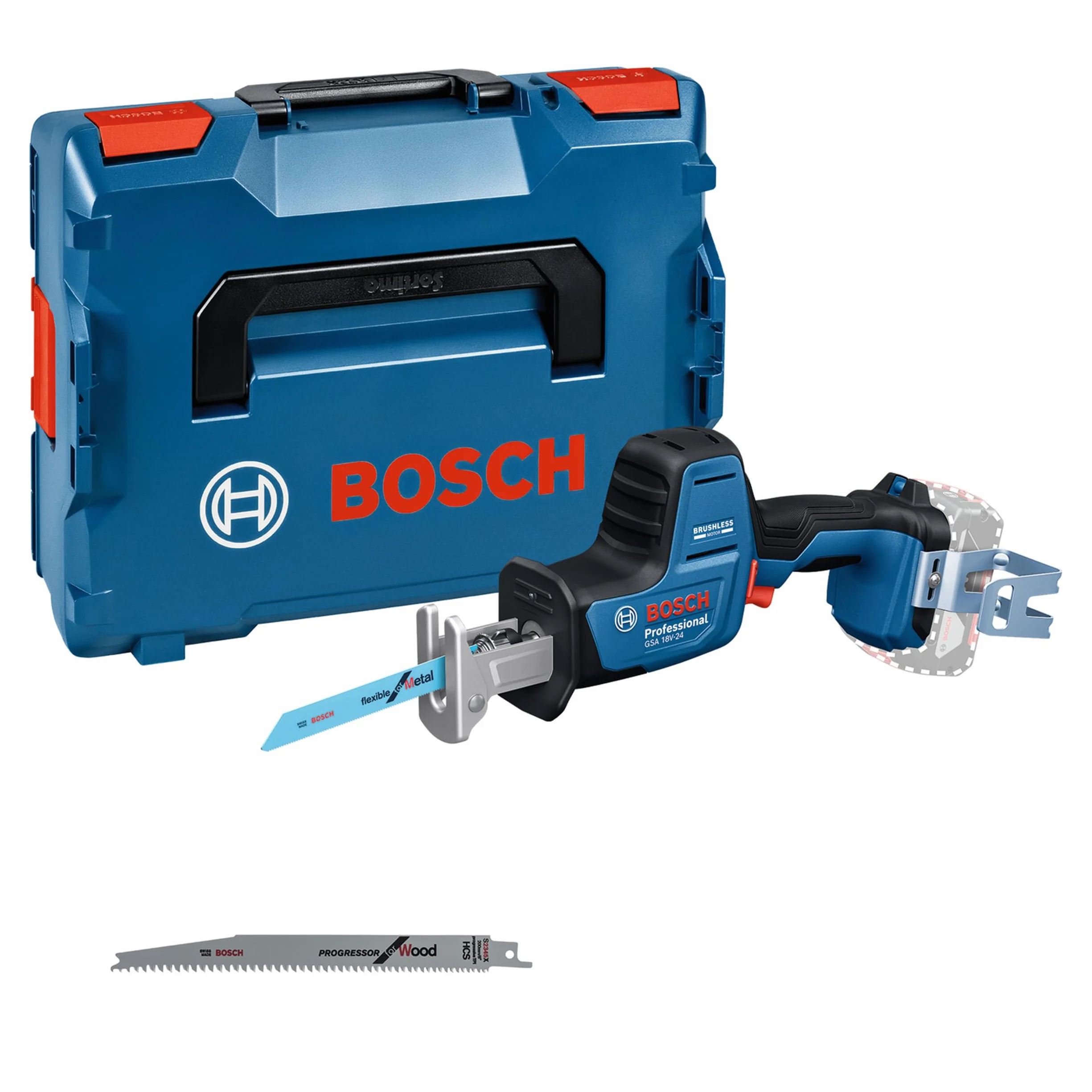 Bosch Professional GSA 18V-24 Akumulatorowa piła szablasta 18V System L-BOXX