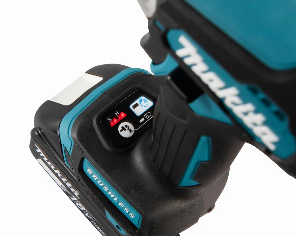 Makita Wkrętarka Udarowa 18 V Czarny/Niebieski