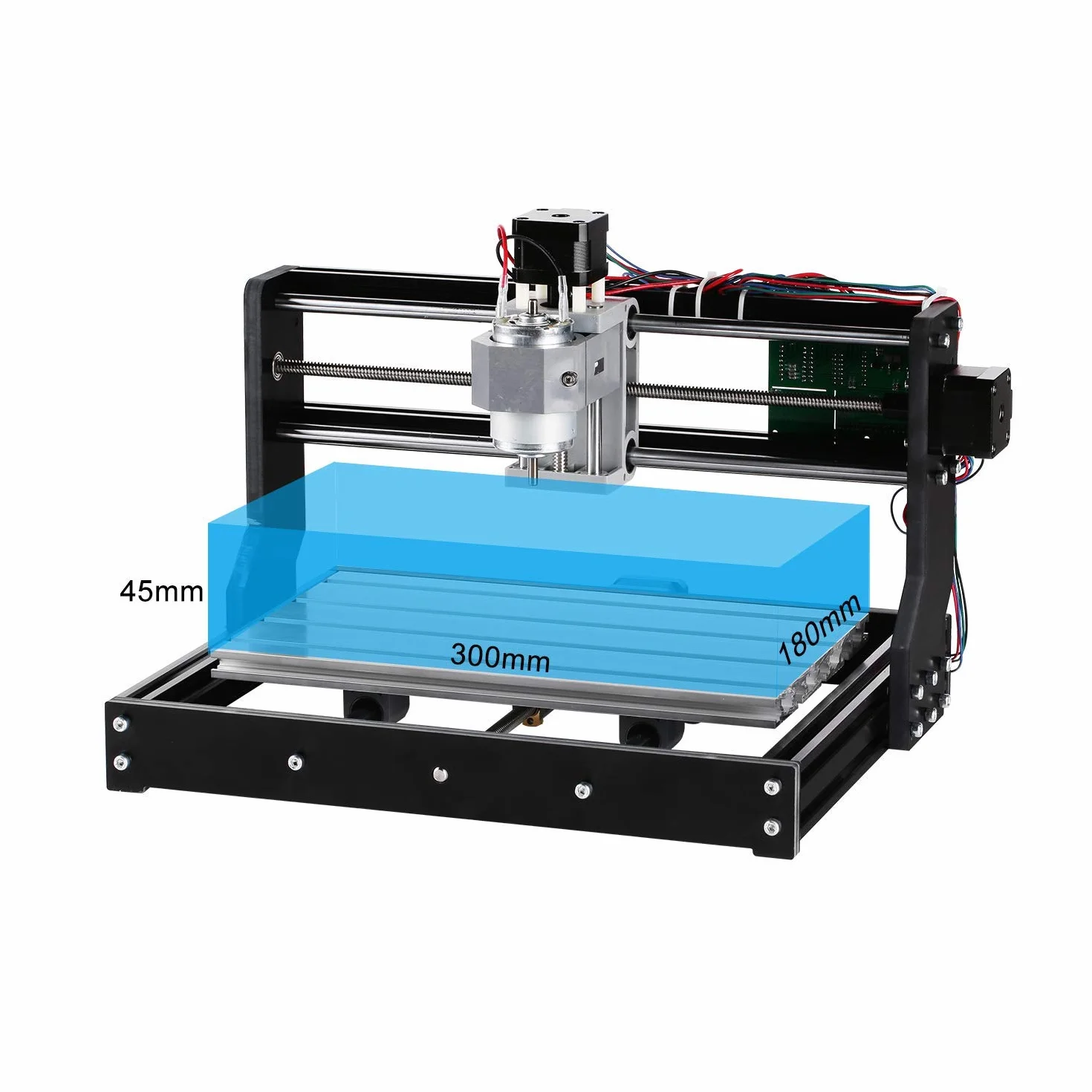 SainSmart Genmitsu CNC 3018-PRO Zestaw do frezowania 3 osie GRBL 300x180x45 mm