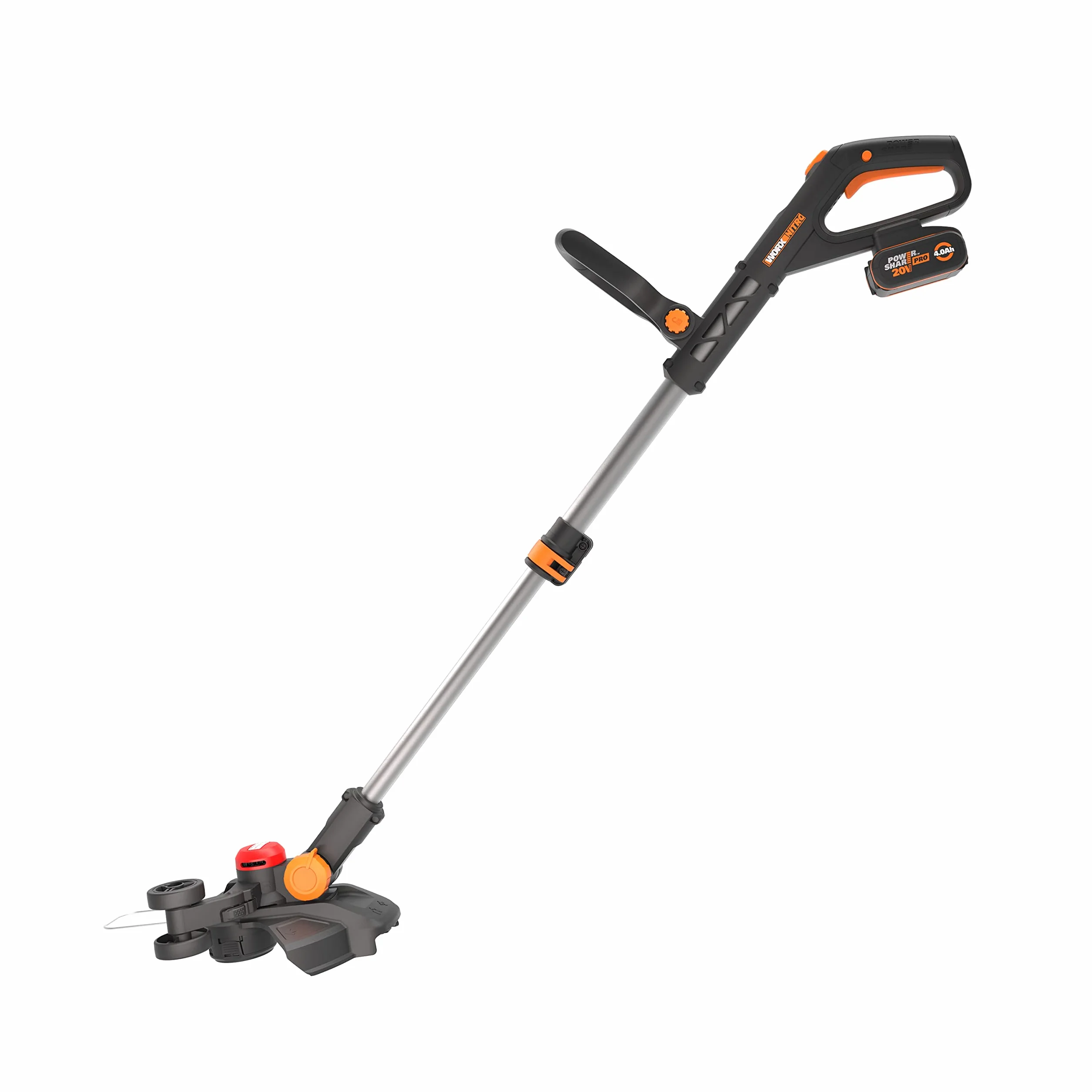 Worx Nitro Trymer do Trawy 33 cm Czarny Pomarańczowy