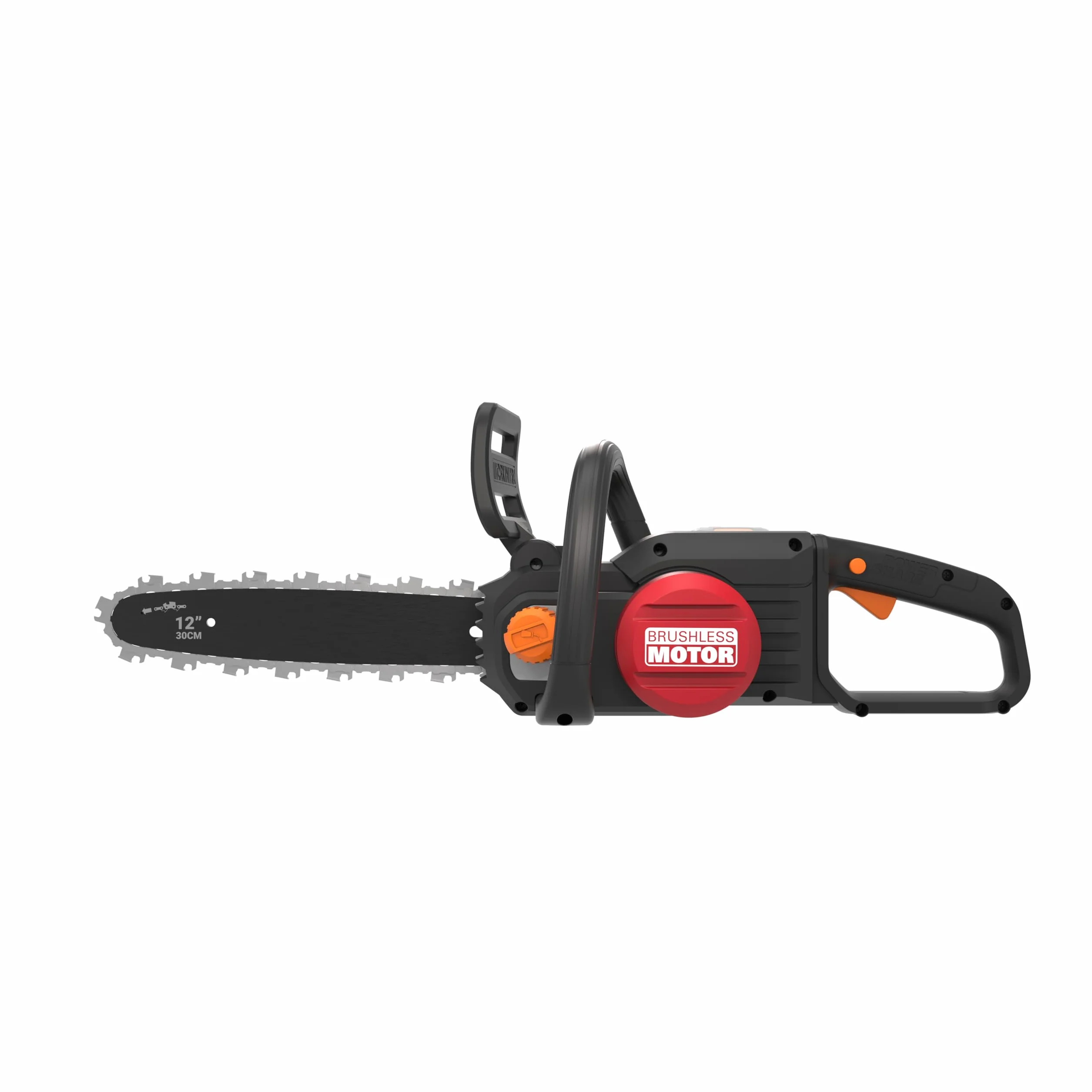 WORX WG350E.9 Nitro profesjonalna akumulatorowa piła łańcuchowa 20 V, wydajna piła do drewna, długość cięcia 10 m/s, długość cięcia 30 cm, kompaktowa i bezpieczna, automatyczne smarowanie, łatwe