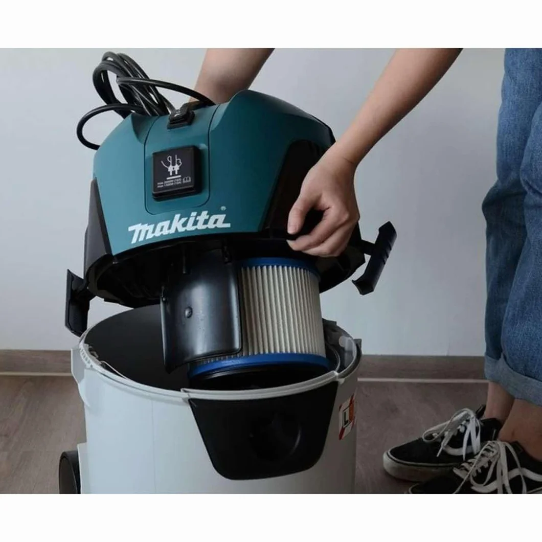 Makita VC2512L Odkurzacz Warsztatowy Sucho/Mokro, 2600 W, 230 V, 25 L