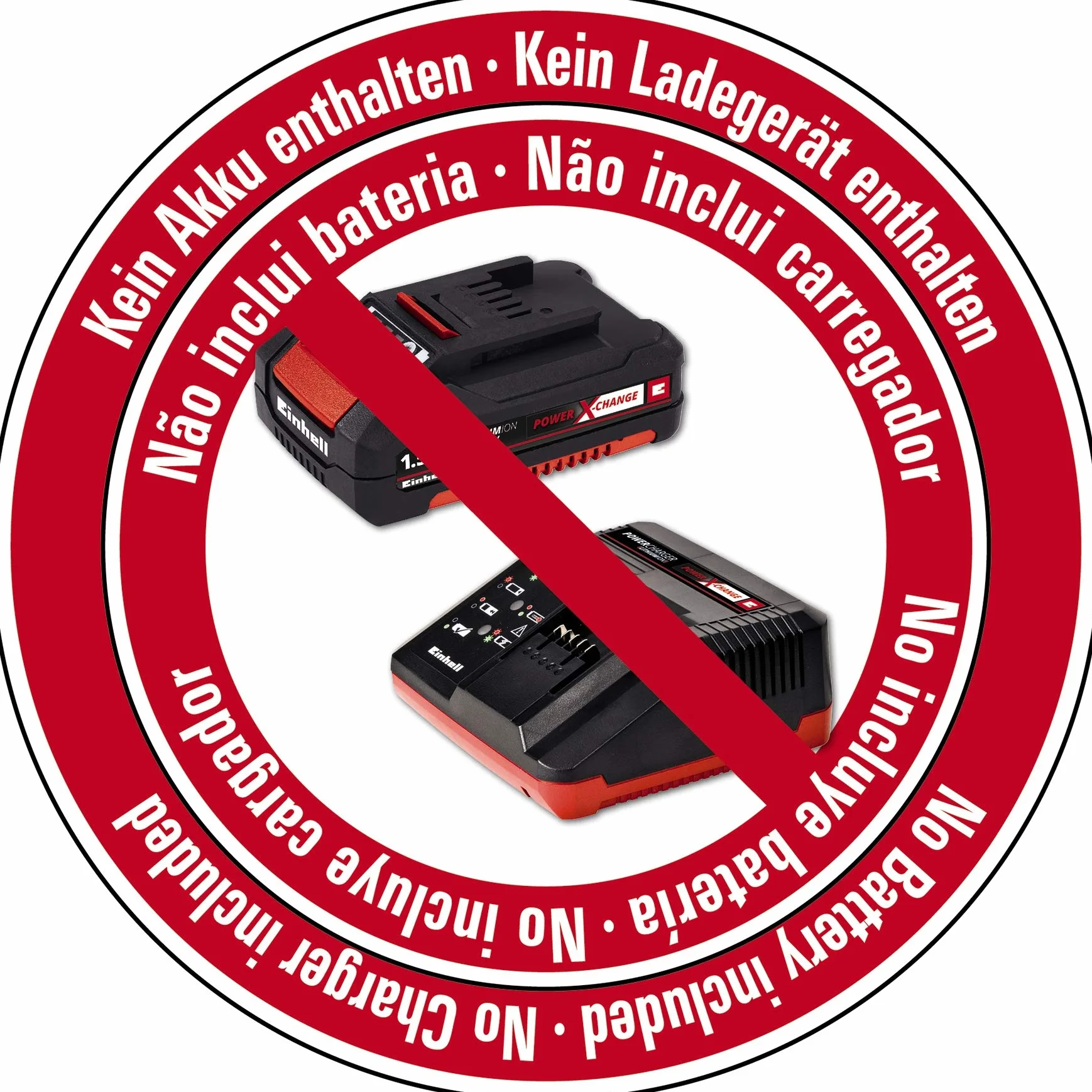 Einhell Te-Sw 18/610 Li-Solo Zamiatarka Akumulatorowa, Czerwony, 1800 m²