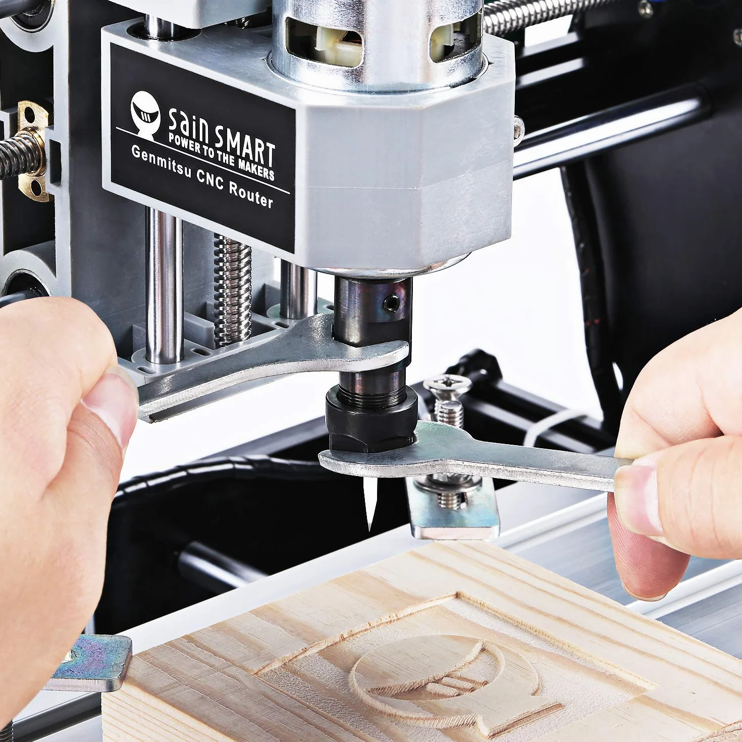 SainSmart Genmitsu CNC 3018-PRO Zestaw do frezowania 3 osie GRBL 300x180x45 mm