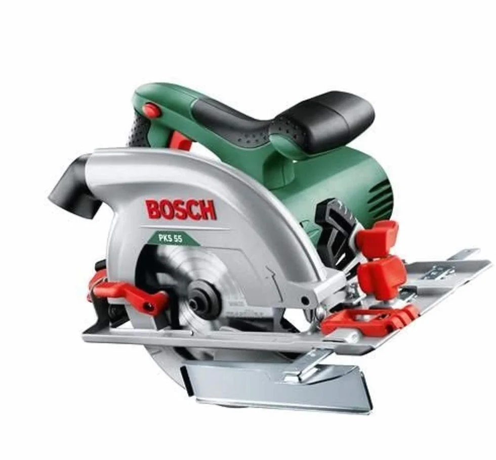 Bosch Home and Garden Ręczna pilarka tarczowa Bosch PKS 55 1200 W, w kartonie