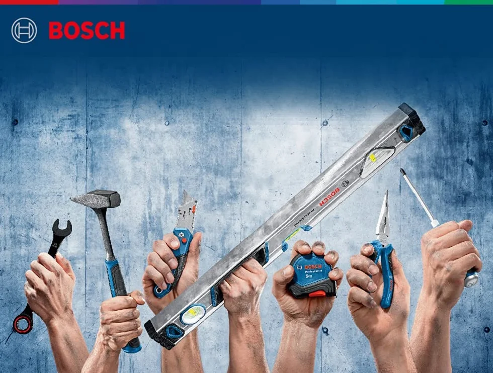 Bosch Professional: 10-częściowy zestaw kluczy płasko-oczkowych (8/10/12/13/14/15/16/17/18/19 mm, w pokrowcu) – Amazon Exclusive Set