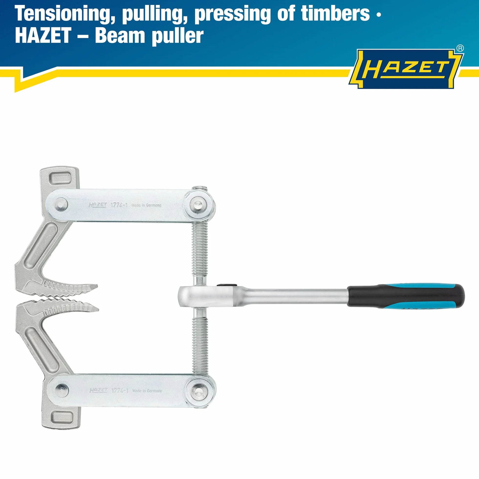 HAZET 1774-1 Zacisk 115 mm 440 mm 275 mm TR 16 x 5