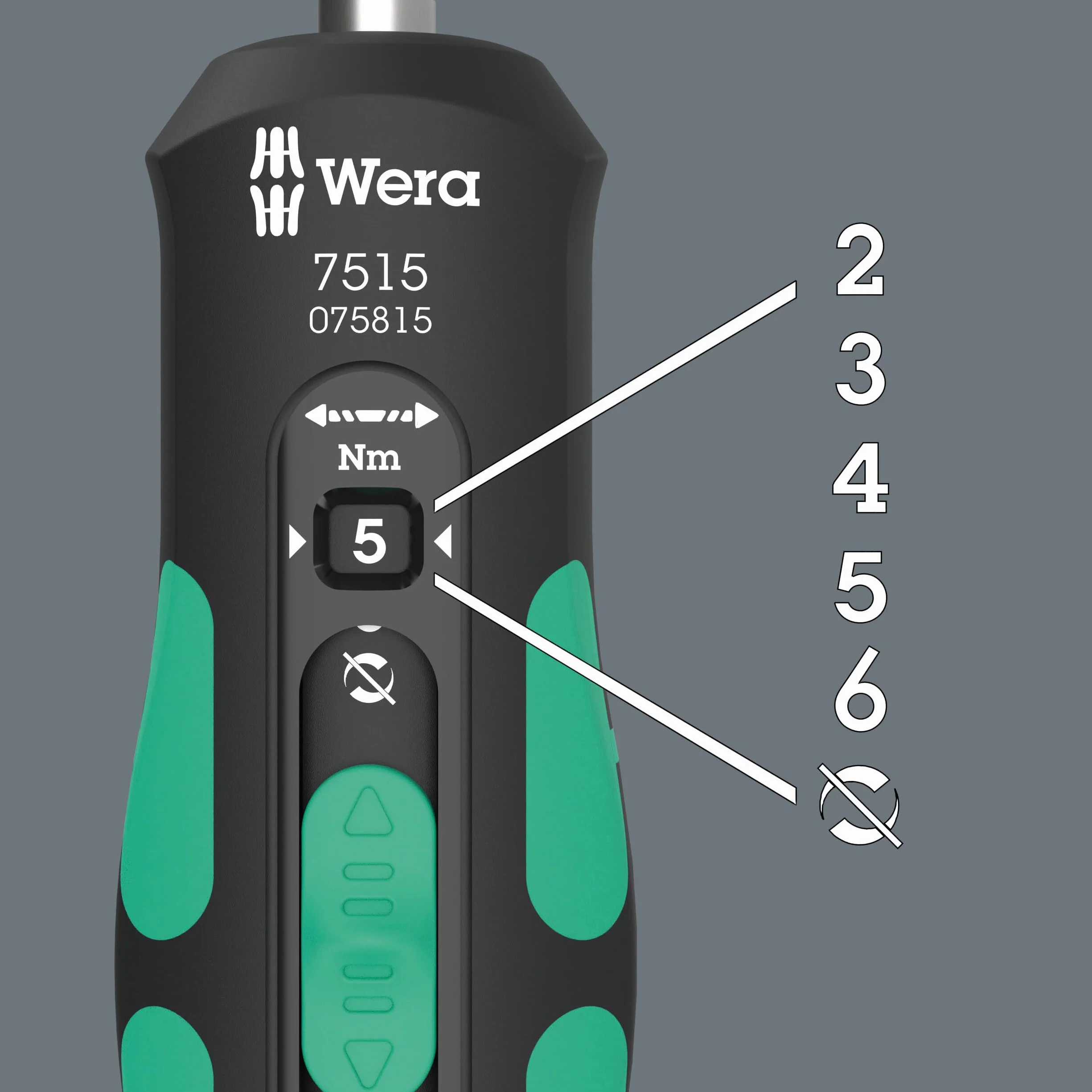 Wera Safe-Torque Speed Bicycle Klucz Dynamometryczny, Czarny/Zielony, 7 Elementów