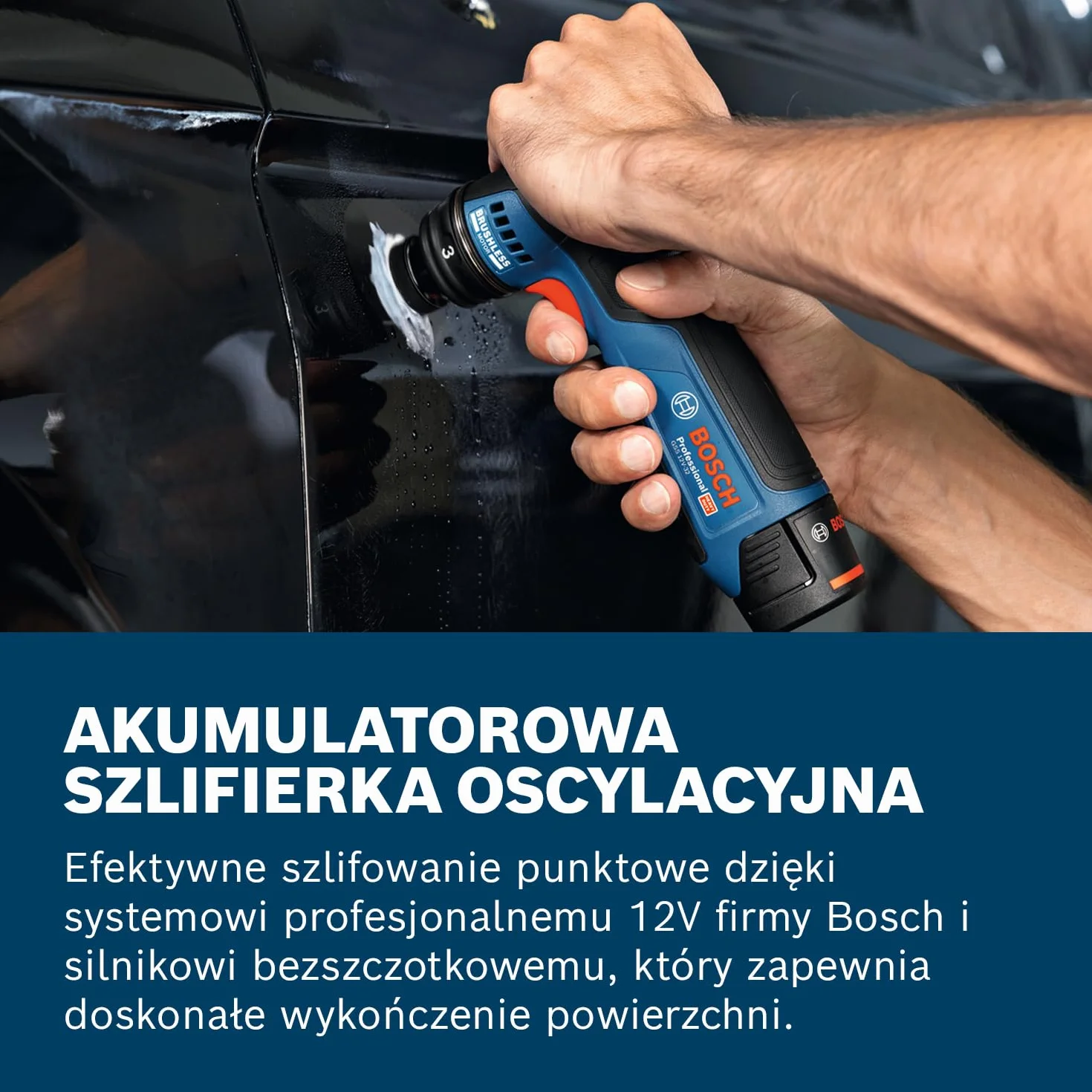 Bosch Professional Akumulatorowa Szlifierka Oscylacyjna GSS 12V-32 32 mm