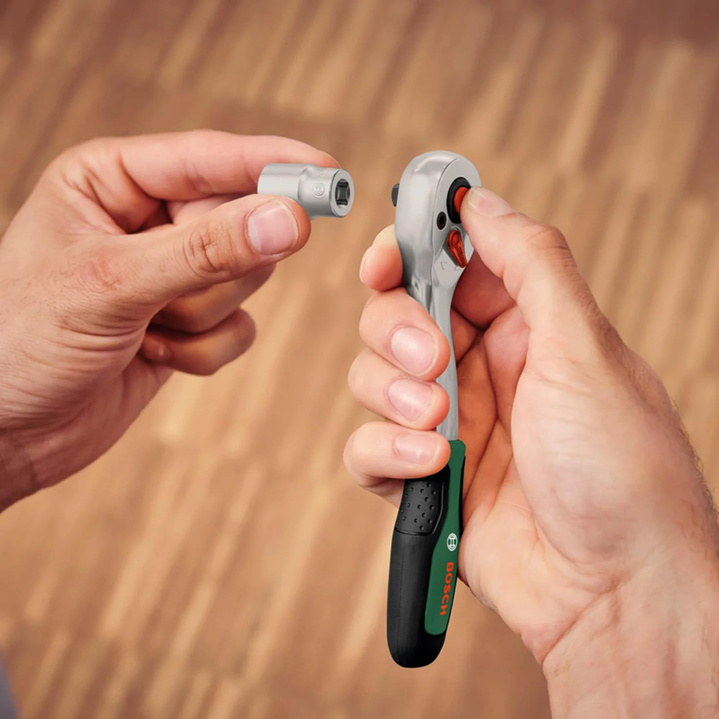 Bosch zestaw grzechotek 57-częściowy 1/4" i 1/2" walizka
