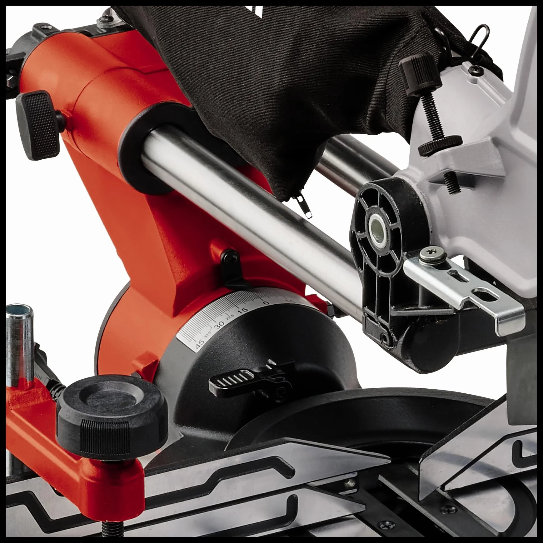 Einhell Pilarka ukośna TE-SM 10 L Dual (2100 W, Ø 254 mm, szerokość cięcia 305 mm, głębokość cięcia 85 mm, laser liniowy, kątowa z łbem dwustronnym)