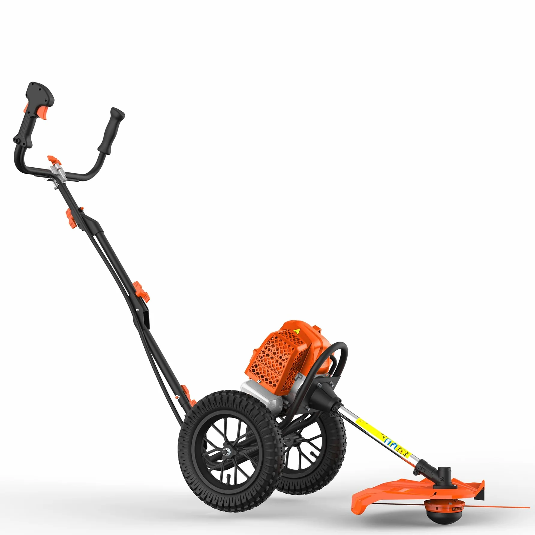 Kosa Spalinowa FUXTEC FX-FSR162 62 cm3 3,5 KM Duże Koła Pneumatyczne Składana Konstrukcja Profesjonalna Głowica Żyłkowa Easy Starter