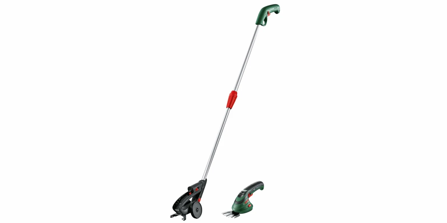 Bosch Isio zestaw nożyc do przycinania krawędzi 3,6 V 8 mm zielony